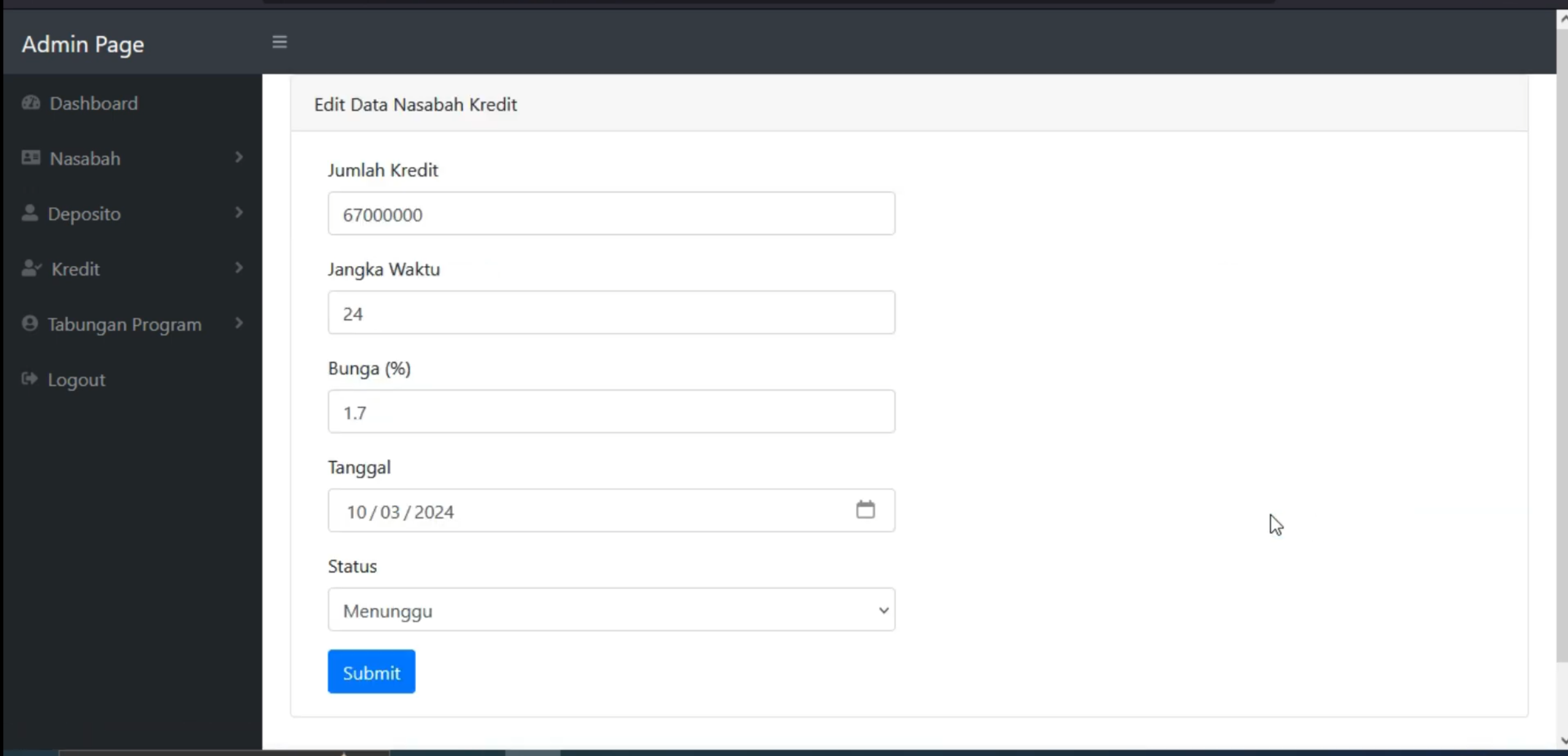 Source Code PHP Pendaftaran Koperasi Online | Aplikasi Koperasi Online | Aplikasi Koperasi berbasis web