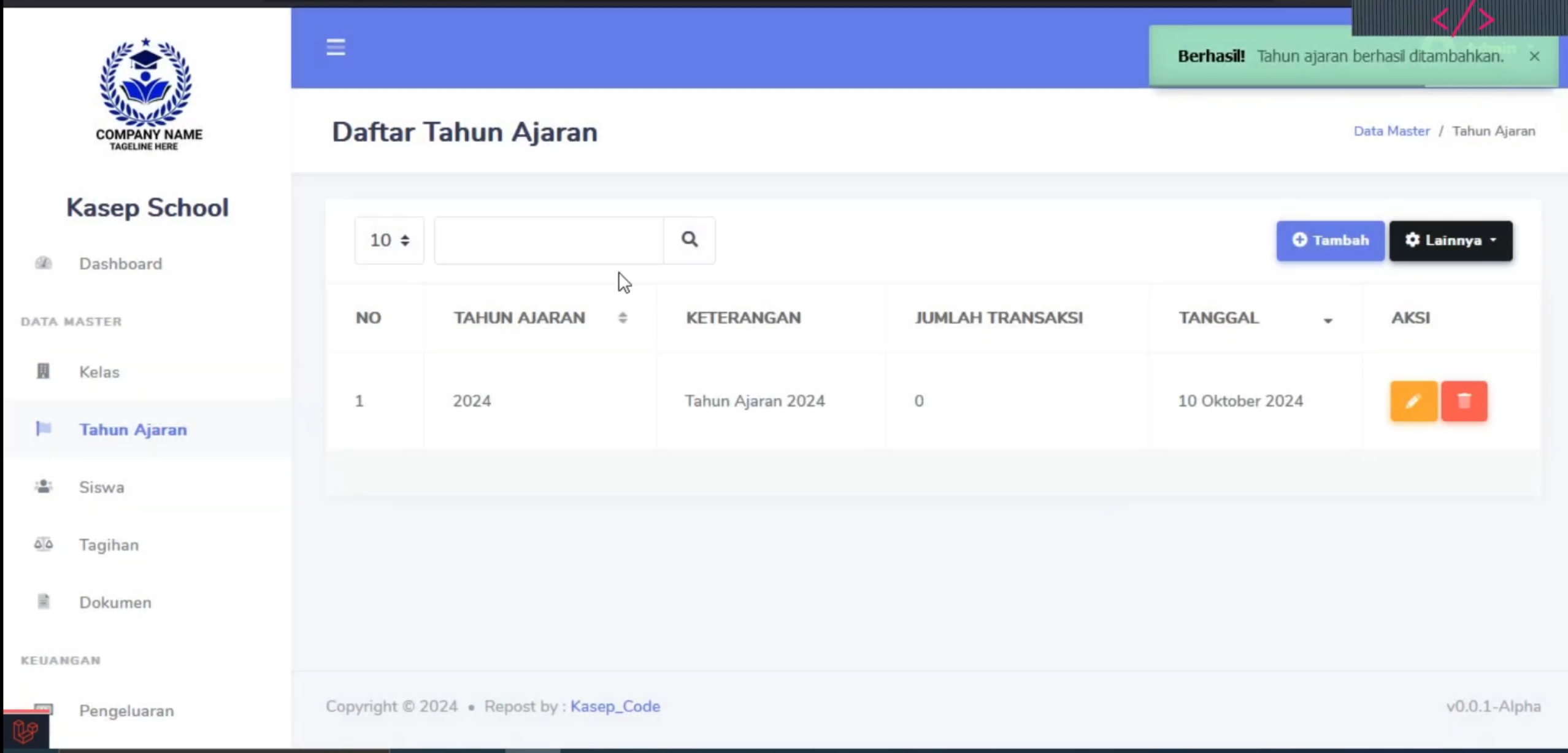 Aplikasi Pembayaran SPP Online | Website Pembayaran Sekolah | Source Code Pembayaran Online | Part 1 & 2