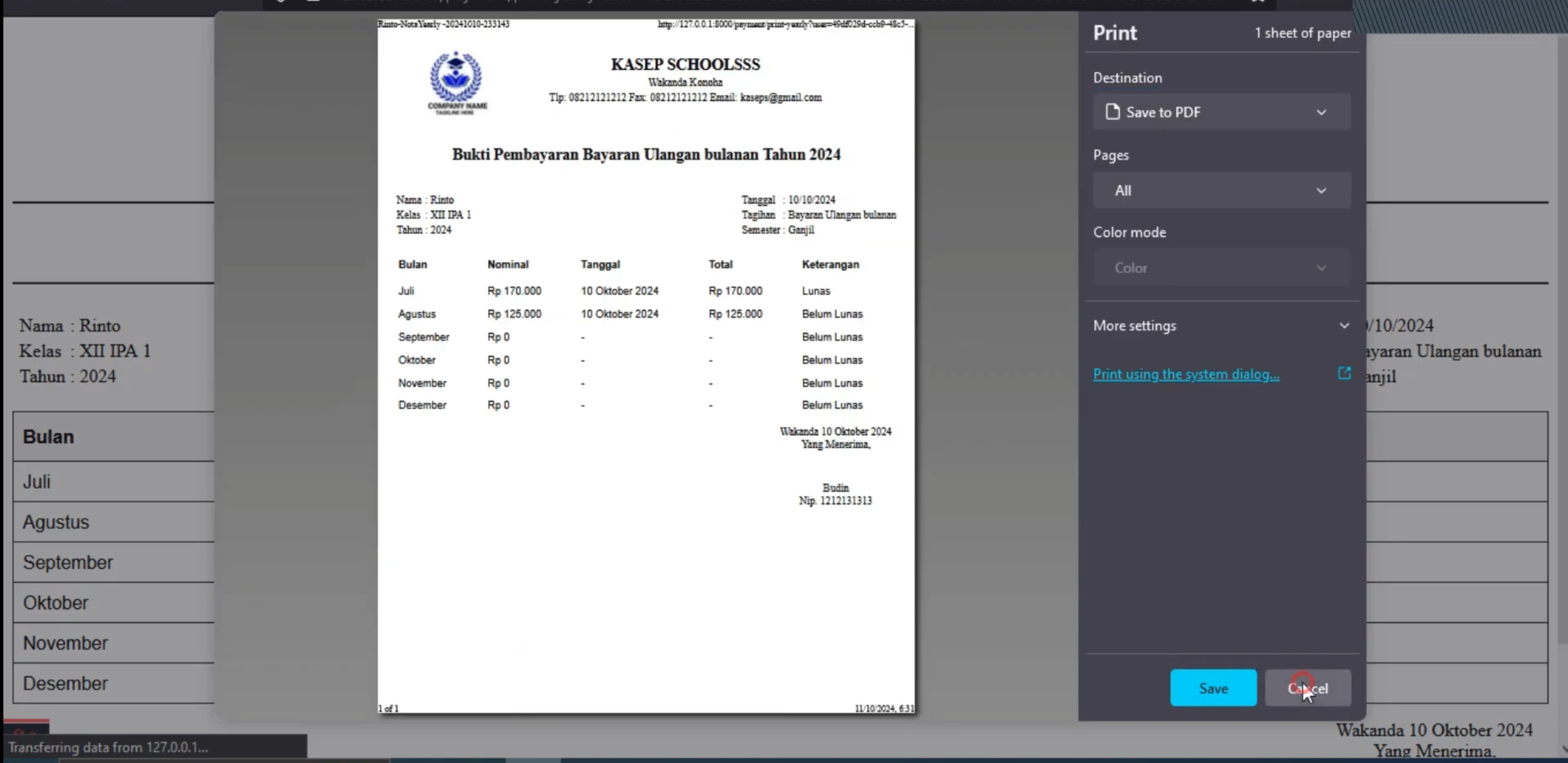 Aplikasi Pembayaran SPP Online | Website Pembayaran Sekolah | Source Code Pembayaran Online | Part 1 & 2