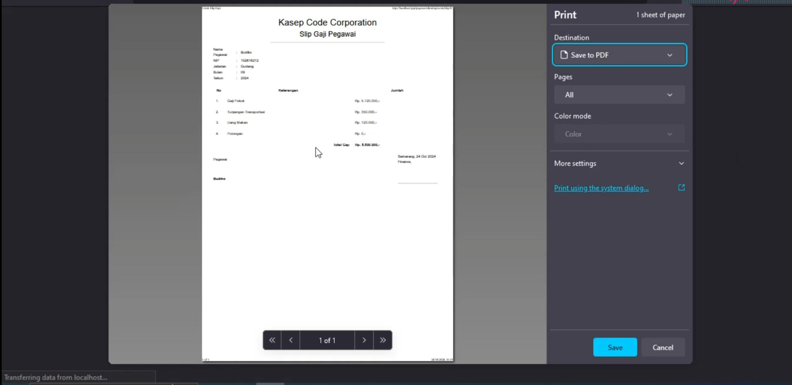 Source Code Aplikasi Gaji Pegawai | Sistem Informasi Gaji Karyawan CodeIgniter 3| Aplikasi Slip Gaji