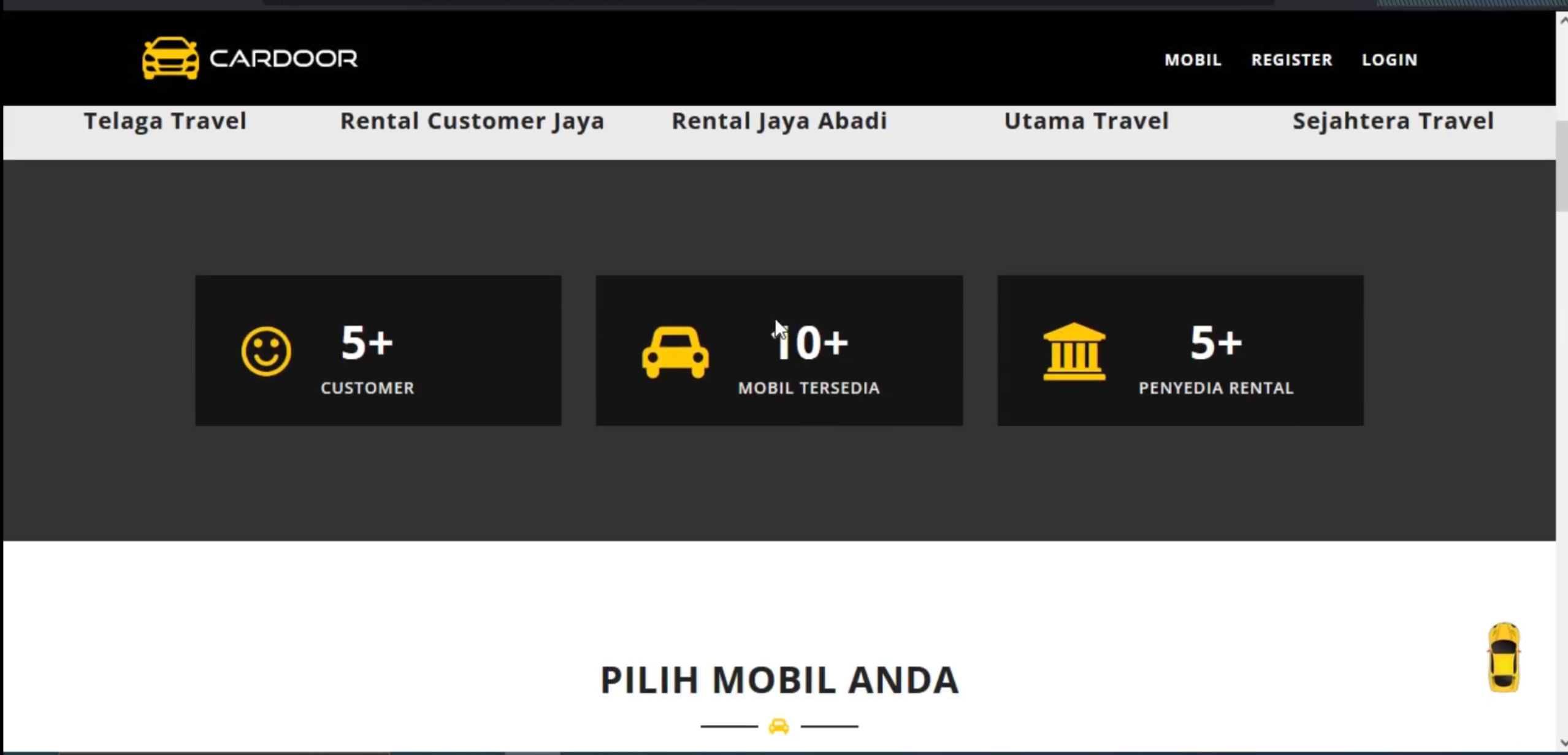 Aplikasi Rental Mobil CodeIgniter 3 | Download Source Code Rental| Sistem Rental Mobil PHP mysql CI3