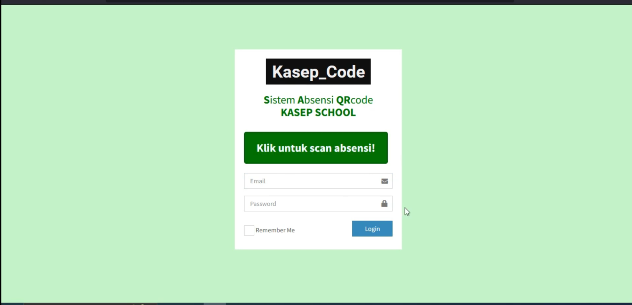 Aplikasi Absensi QR code | Source Code Aplikasi Absensi Sekolah QR Code | Codeigniter 3| Rekap Gaji