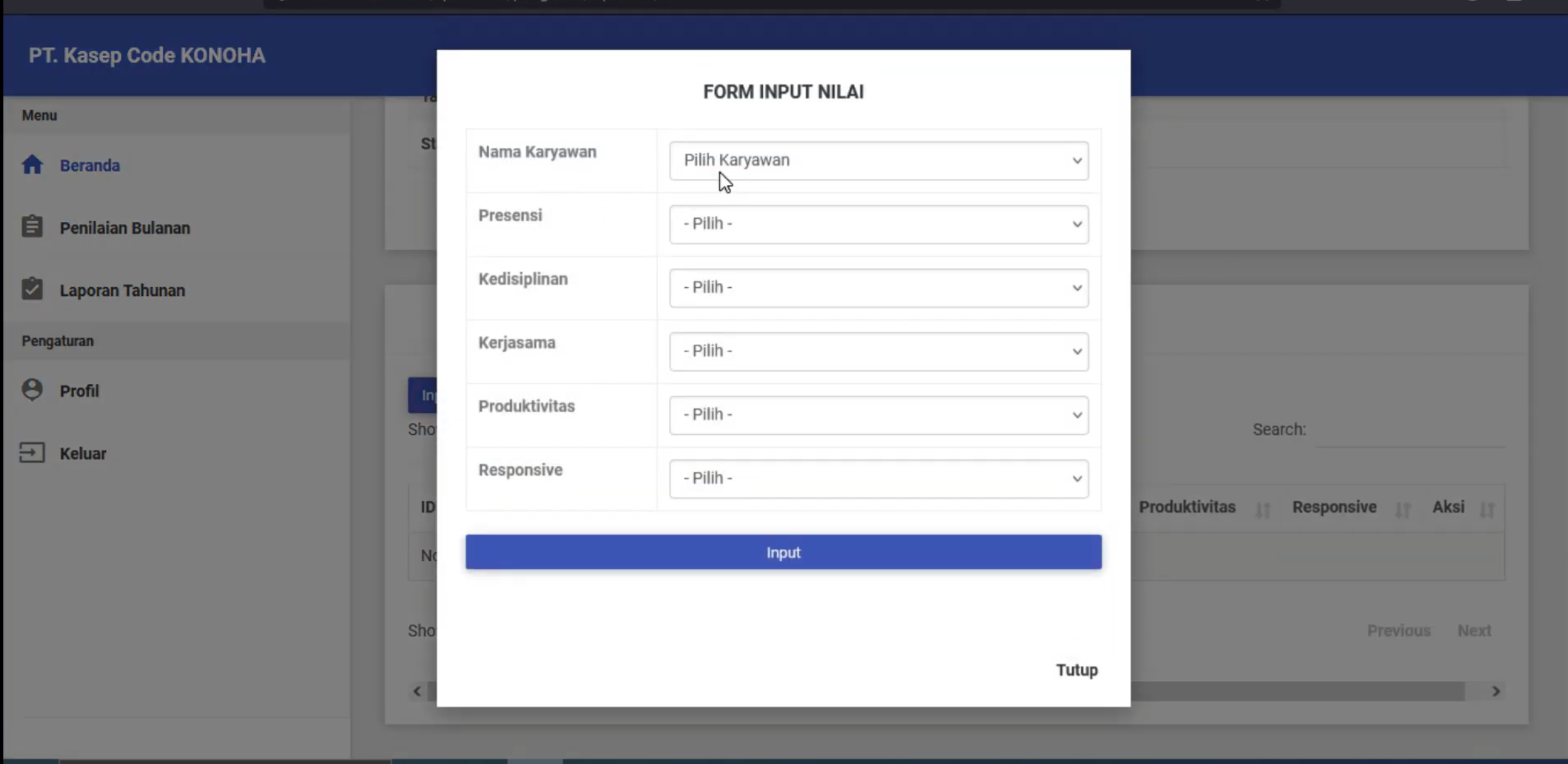 Sistem Pendukung Keputusan SMARTER | SPK SMARTER Pemilihan Karyawan Terbaik | SPK Metode Smarter CI3
