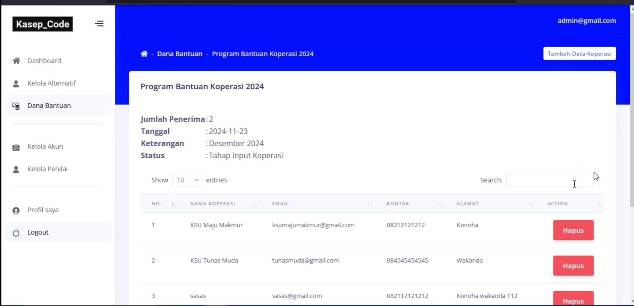 Website SPK Metode AHP | SPK Metode AHP CodeIgniter 3 | SPK Pemilihan Penerima Bantuan Metode AHP | SPK AHP