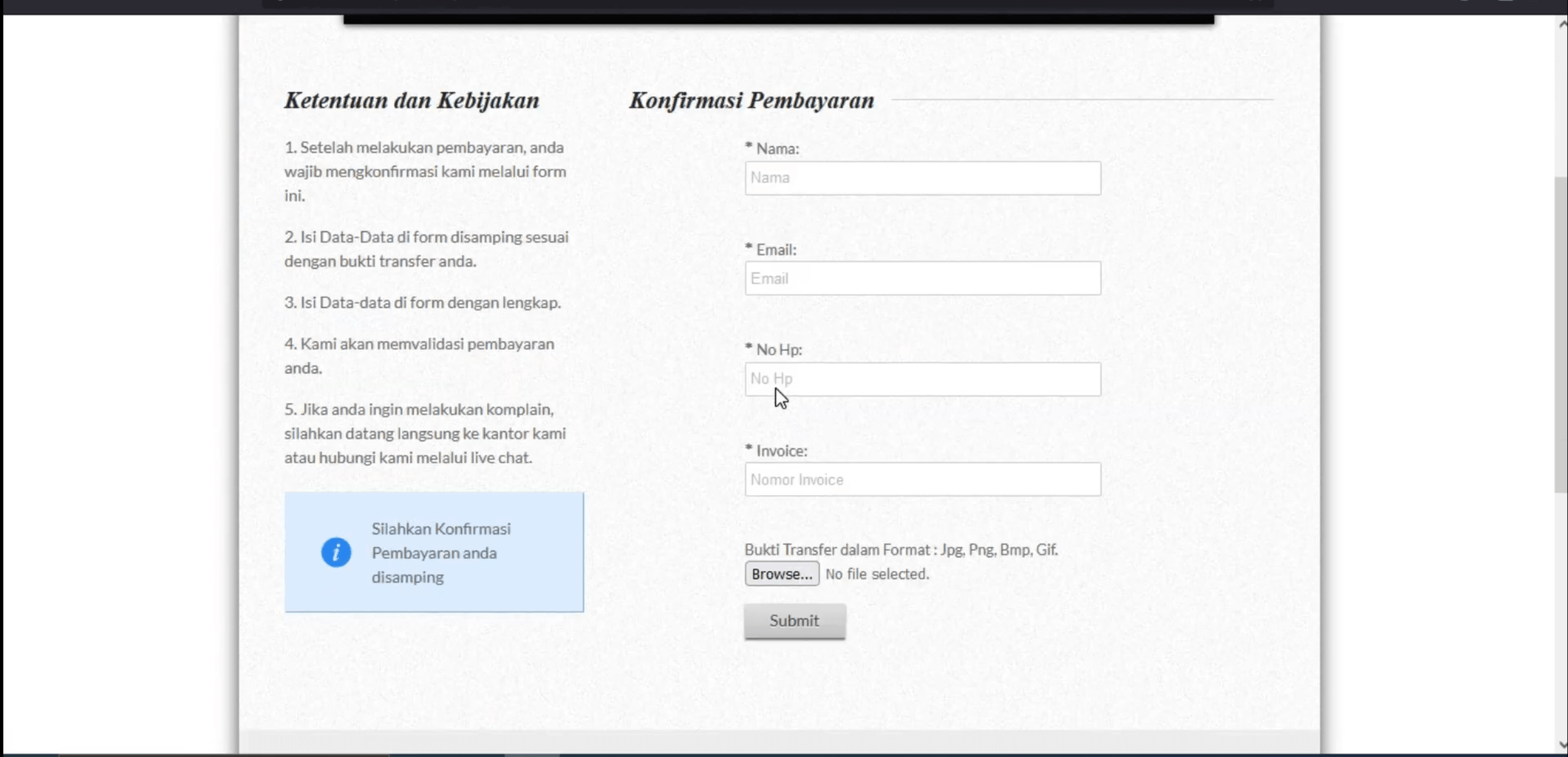 Aplikasi Pemesanan Paket Wisata | Source Code Website Pemesanan Paket Wisata CodeIgniter 3 | MysqL