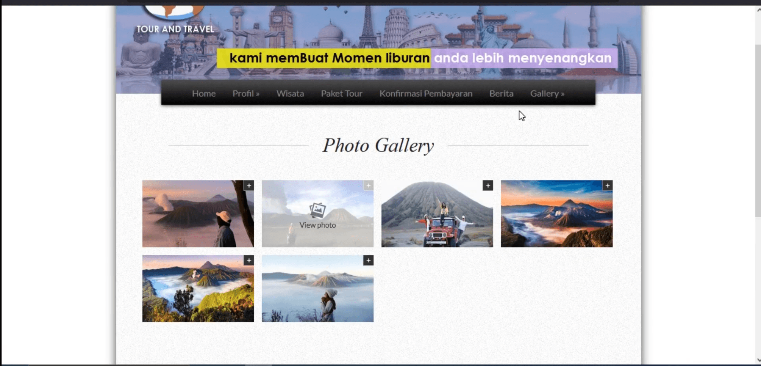 Aplikasi Pemesanan Paket Wisata | Source Code Website Pemesanan Paket Wisata CodeIgniter 3 | MysqL