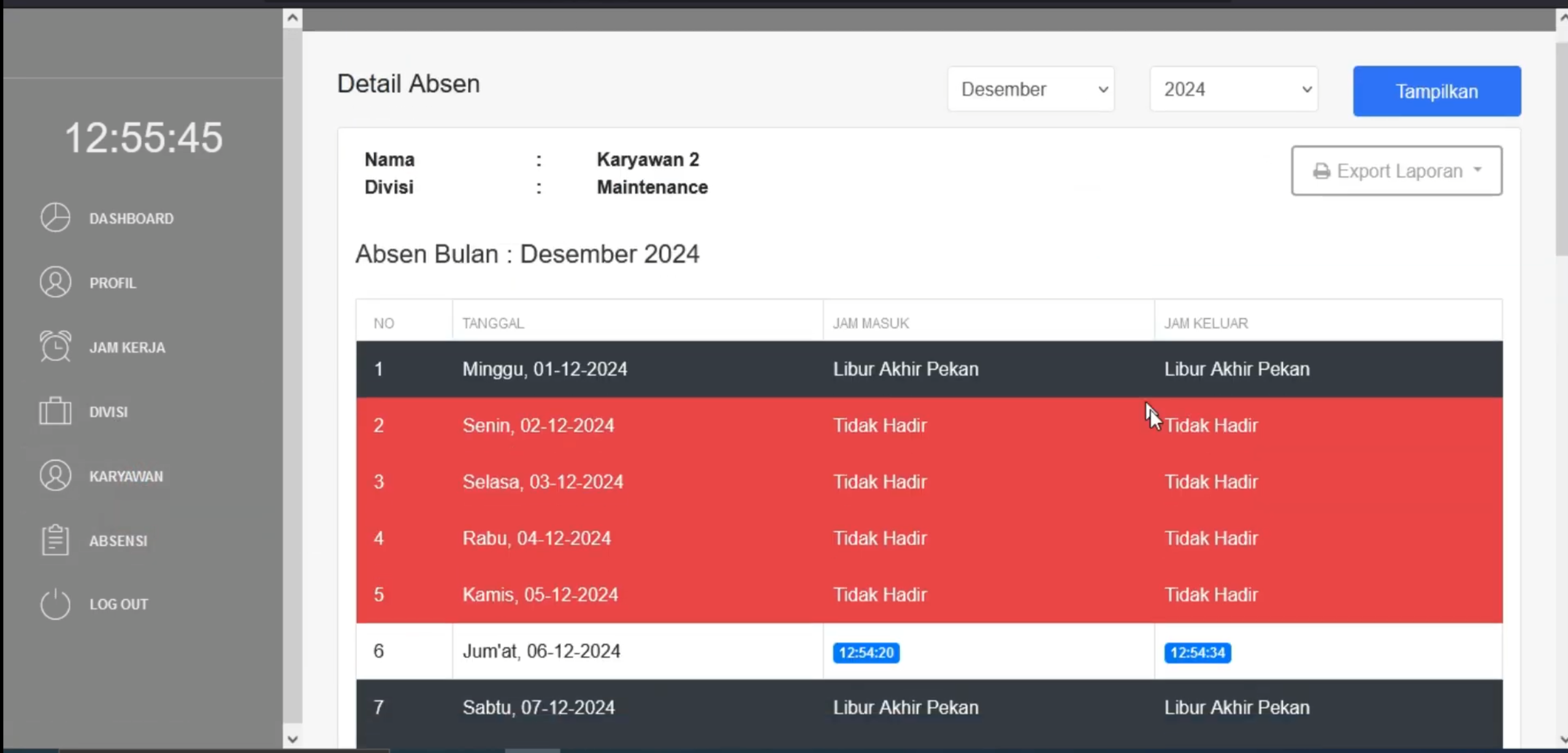 Source Code Aplikasi Absensi Karyawan CodeIgniter 3 | Download Aplikasi Absensi Online| Absen Online