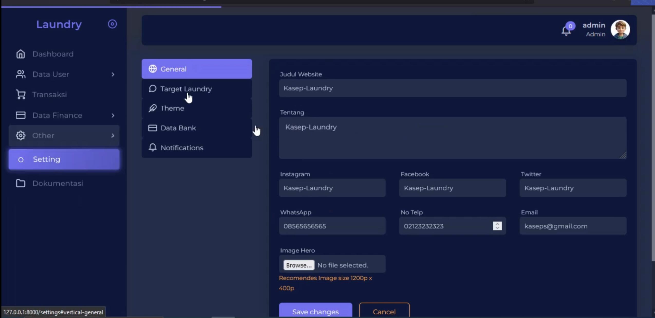 Website Laundry | Download source code Laravel aplikasi laundry | Source code PHP website laundry