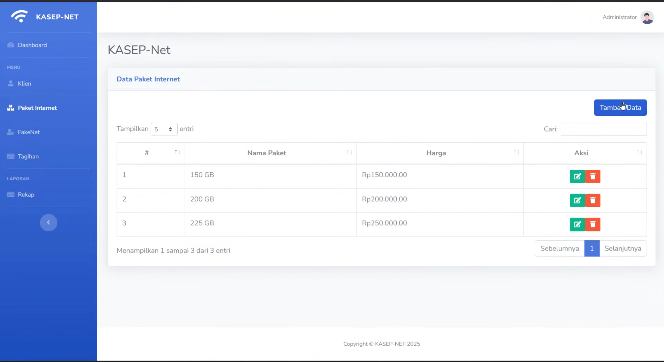 Source Code Aplikasi Pembayaran Tagihan Internet | Website Sistem Pembayaran WiFi | Laravel PHP