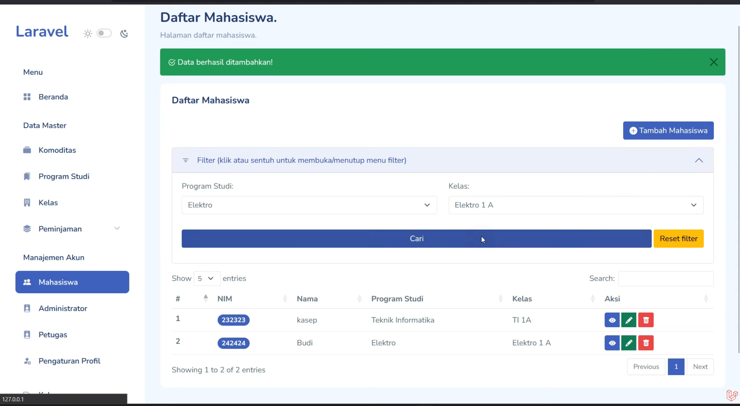 Source code website peminjaman barang | Download source code aplikasi peminjaman barang | Laravel
