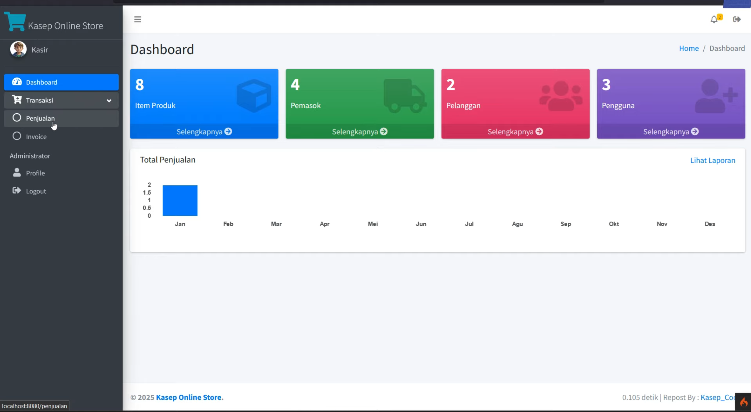 Source Point of sale (POS) | Download Source Code PHP Website stok barang| Download apk Kasir Online