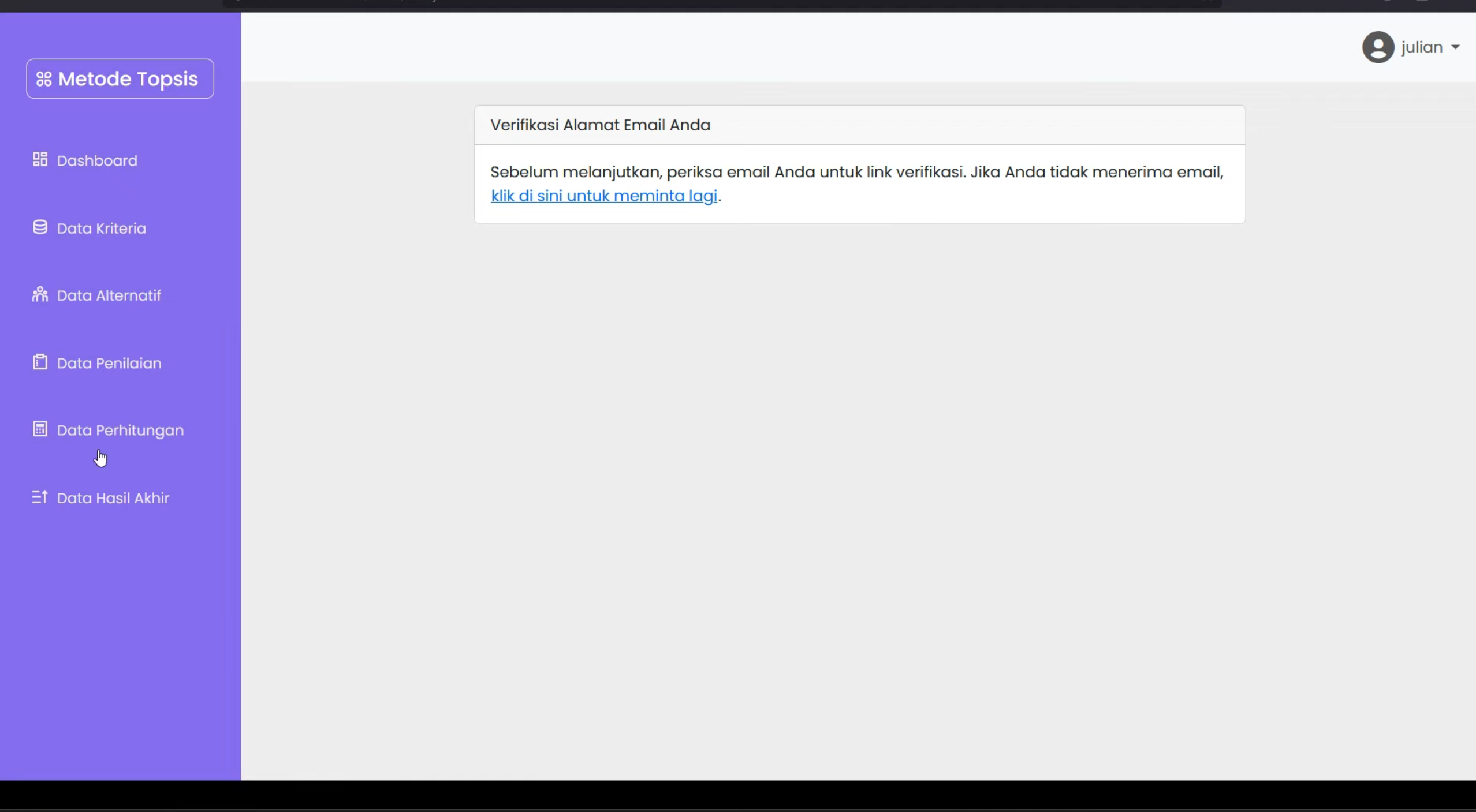 Website SPK TOPSIS | Source Code SPK Metode TOPSIS Laravel | Source Code Website SPK Metode TOPSIS