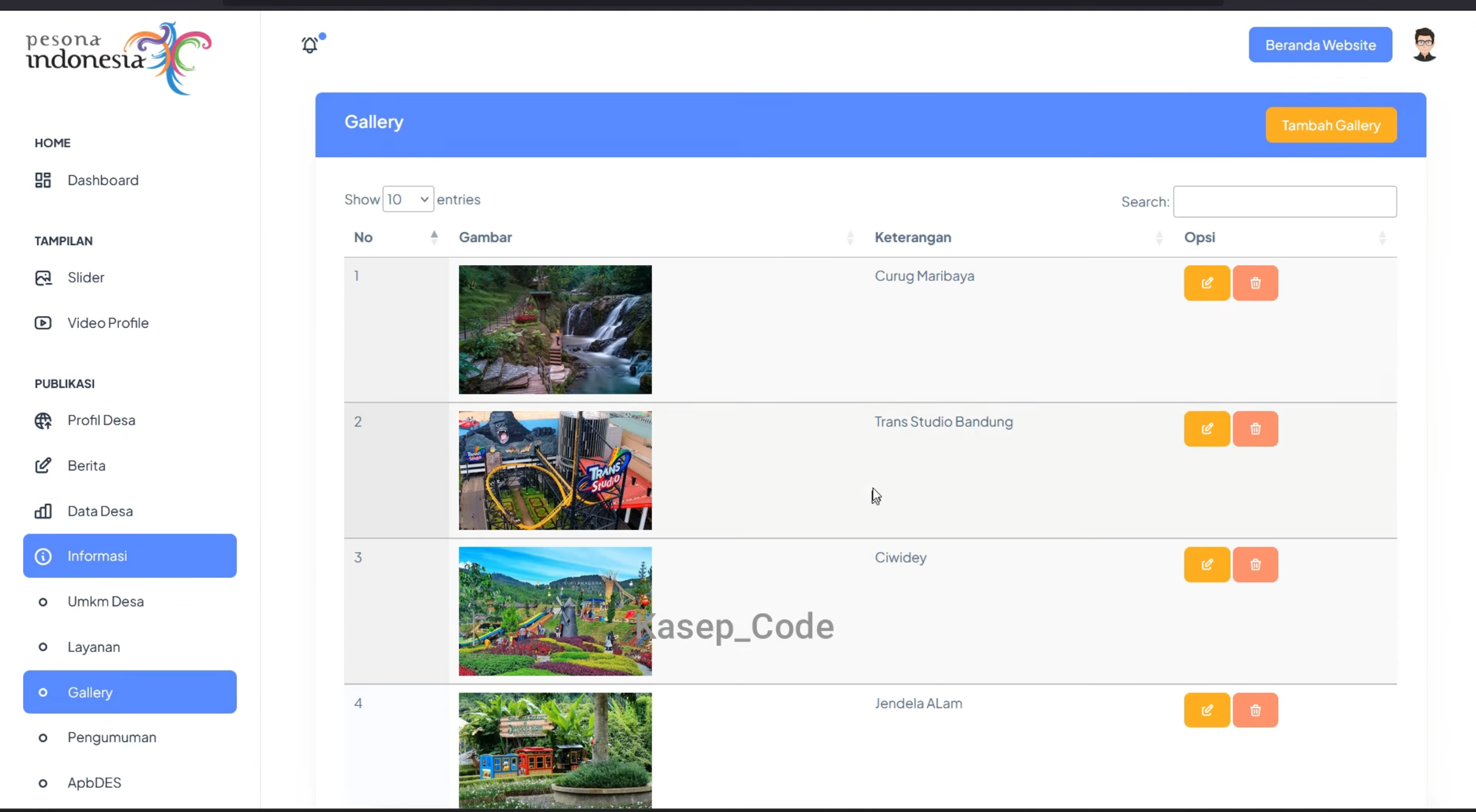 Source Code Website Desa | Source code Sistem Informasi Desa | Source code website UMKM Laravel