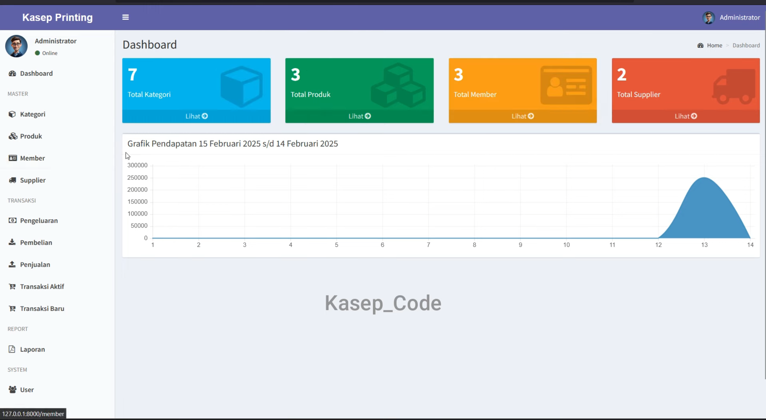 Source code aplikasi Point Of Sale Laravel | Source Code Kasir Online Laravel | Aplikasi stok barang laravel