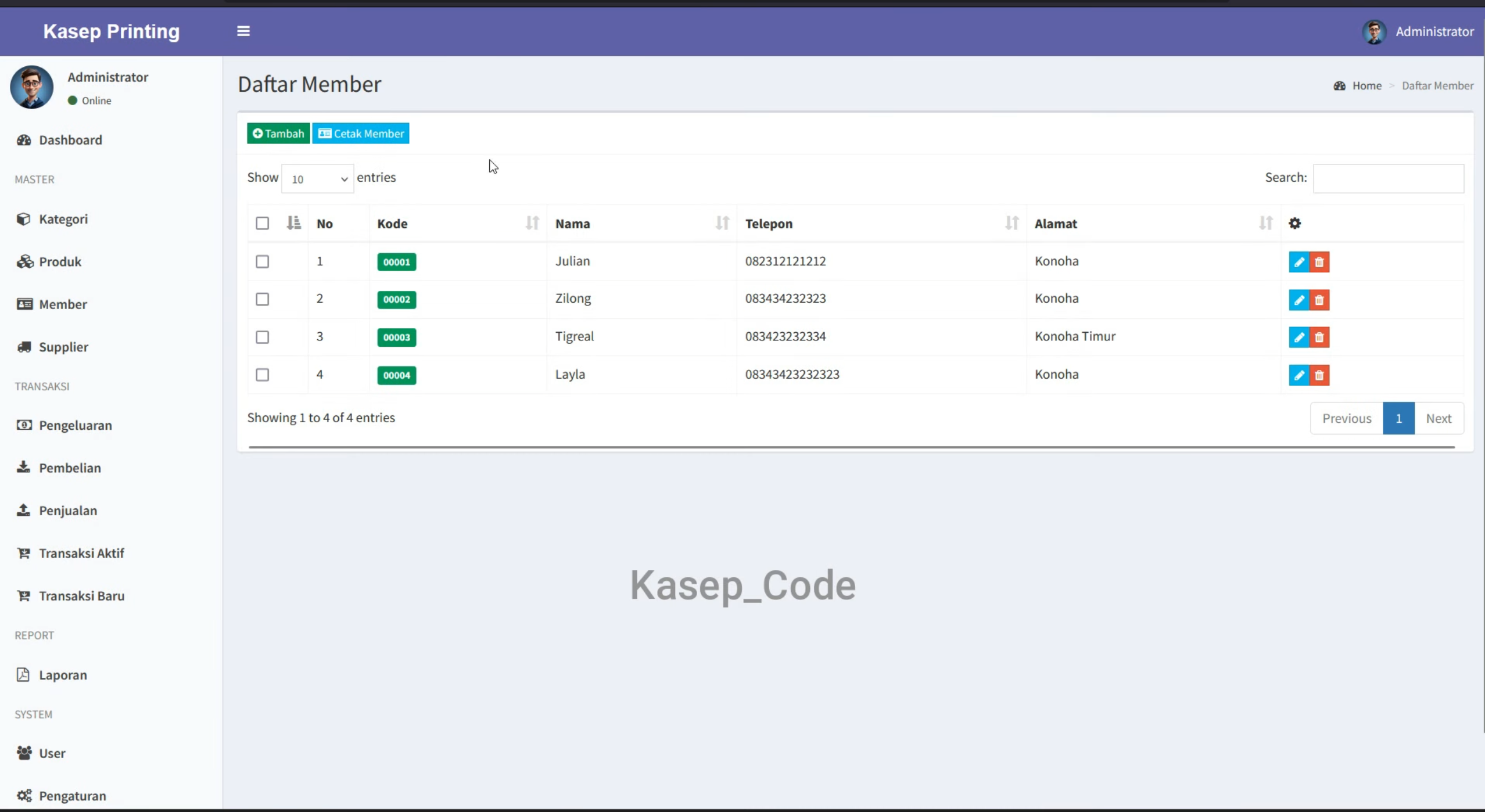 Source code aplikasi Point Of Sale Laravel | Source Code Kasir Online Laravel | Aplikasi stok barang laravel