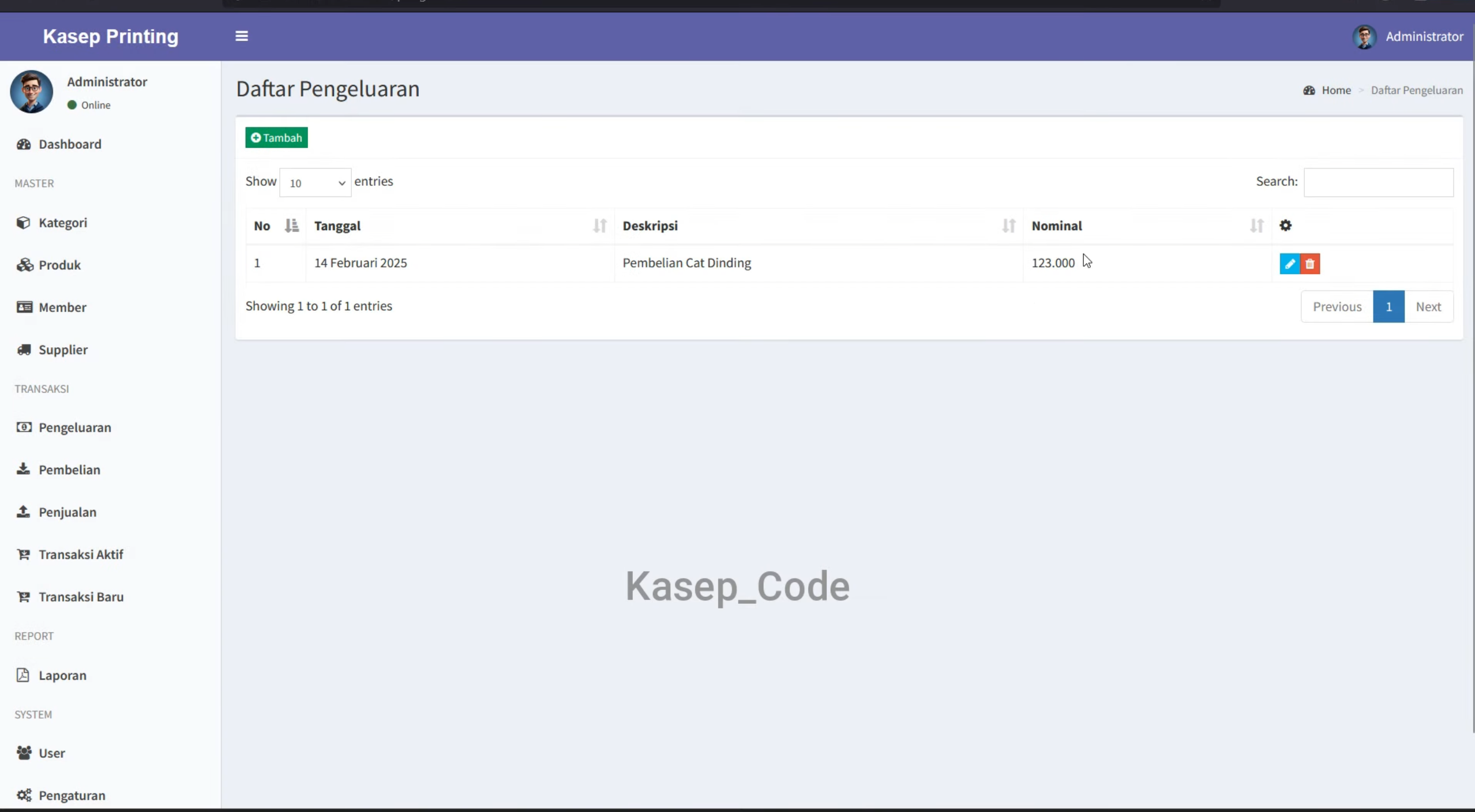 Source code aplikasi Point Of Sale Laravel | Source Code Kasir Online Laravel | Aplikasi stok barang laravel