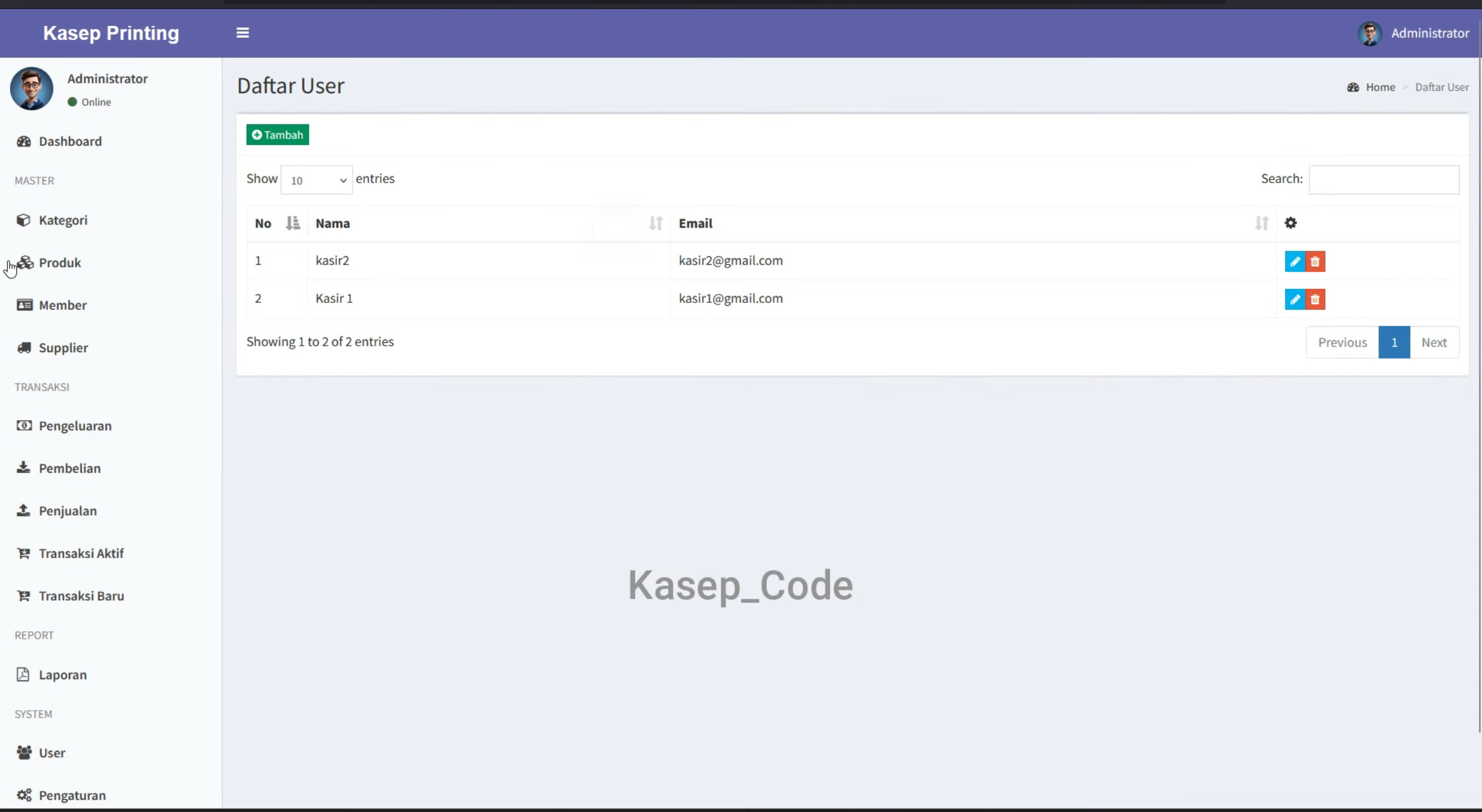 Source code aplikasi Point Of Sale Laravel | Source Code Kasir Online Laravel | Aplikasi stok barang laravel