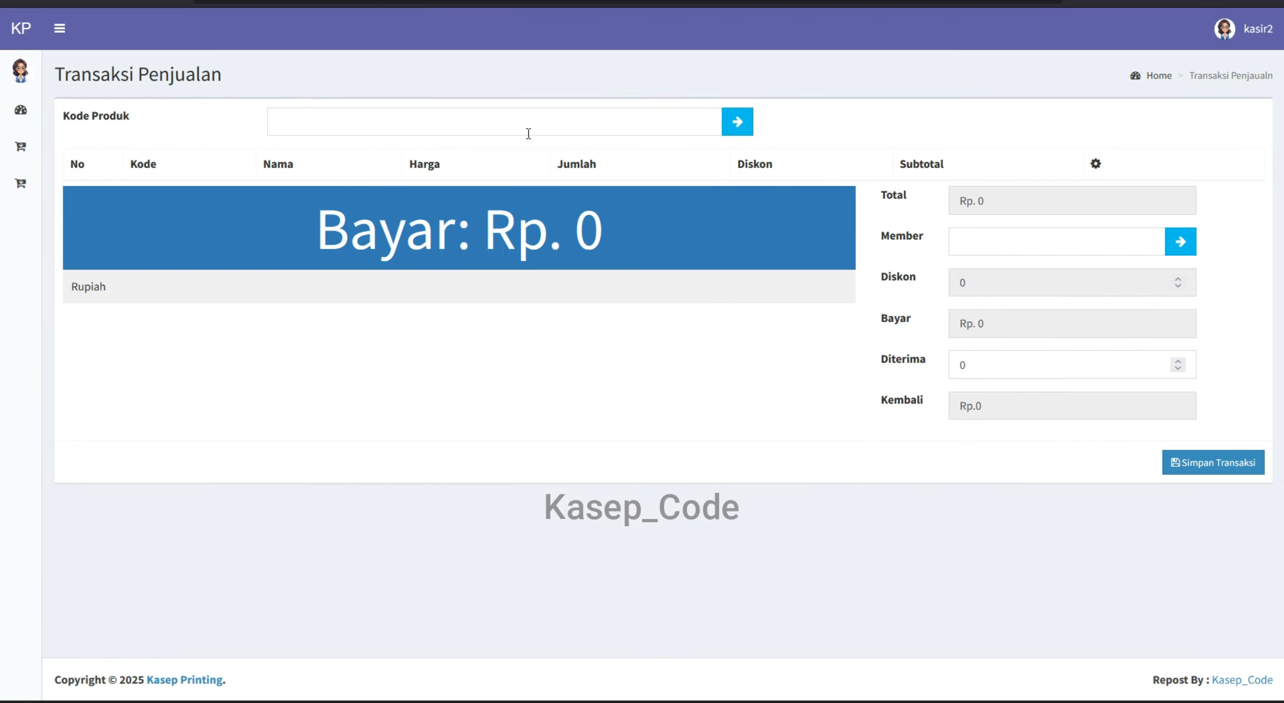 Source code aplikasi Point Of Sale Laravel | Source Code Kasir Online Laravel | Aplikasi stok barang laravel
