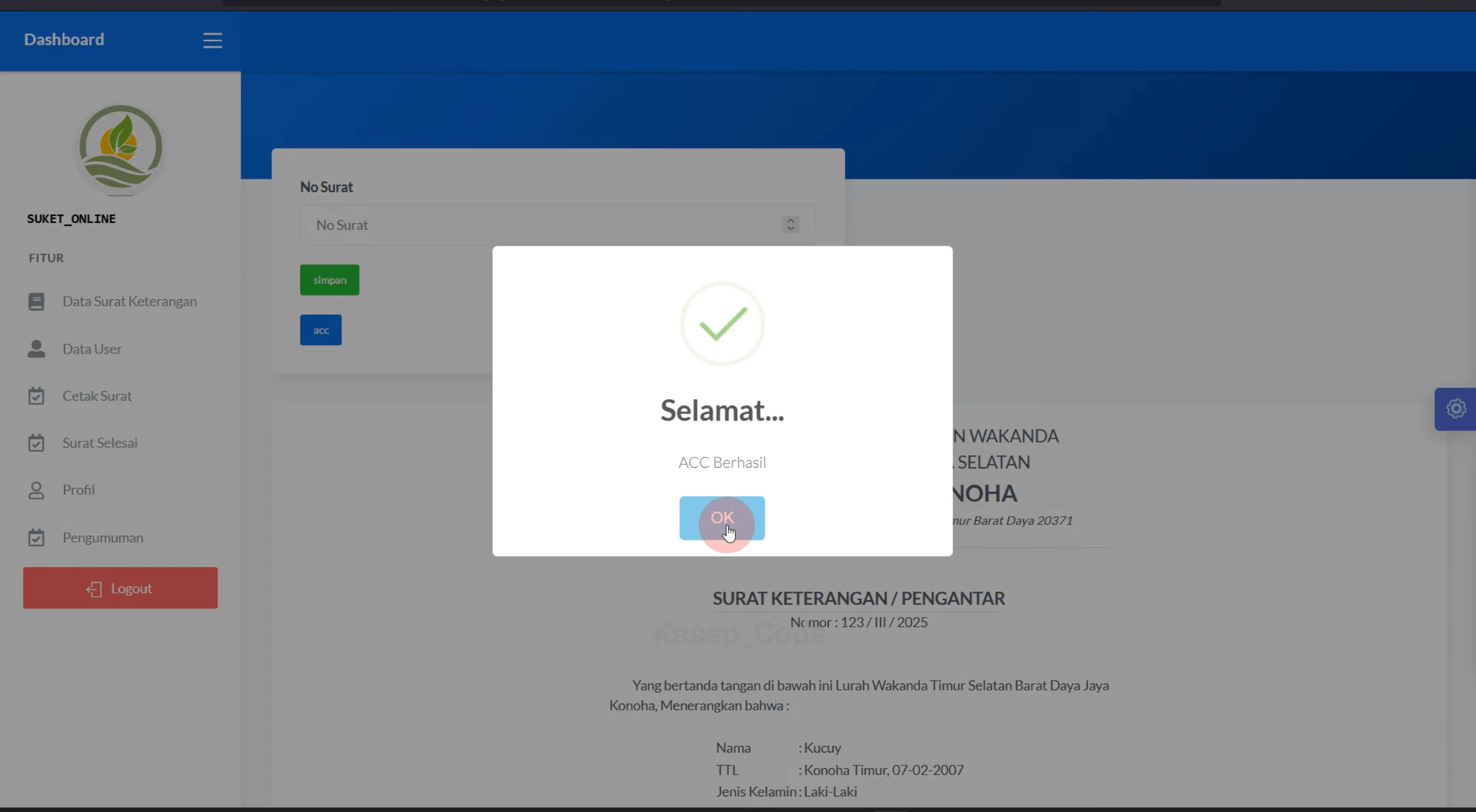 Source Code Website Kelurahan | Website Desa | Source Code Website Pembuatan Surat Online| E-Desa