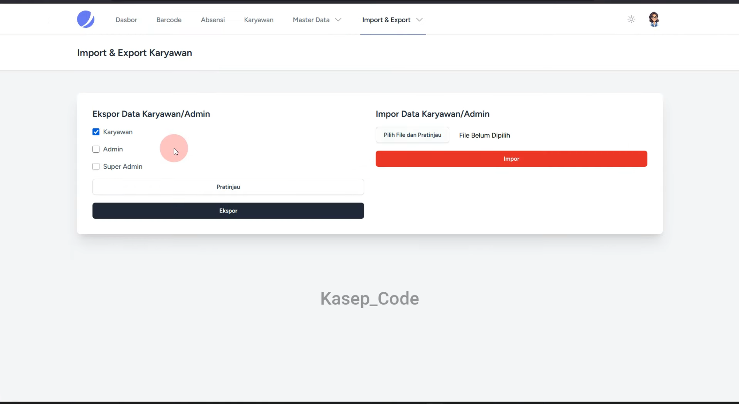 Source Code Aplikasi Absensi QR Code dengan Lokasi | Website Absensi Karyawan QR Code dengan GPS