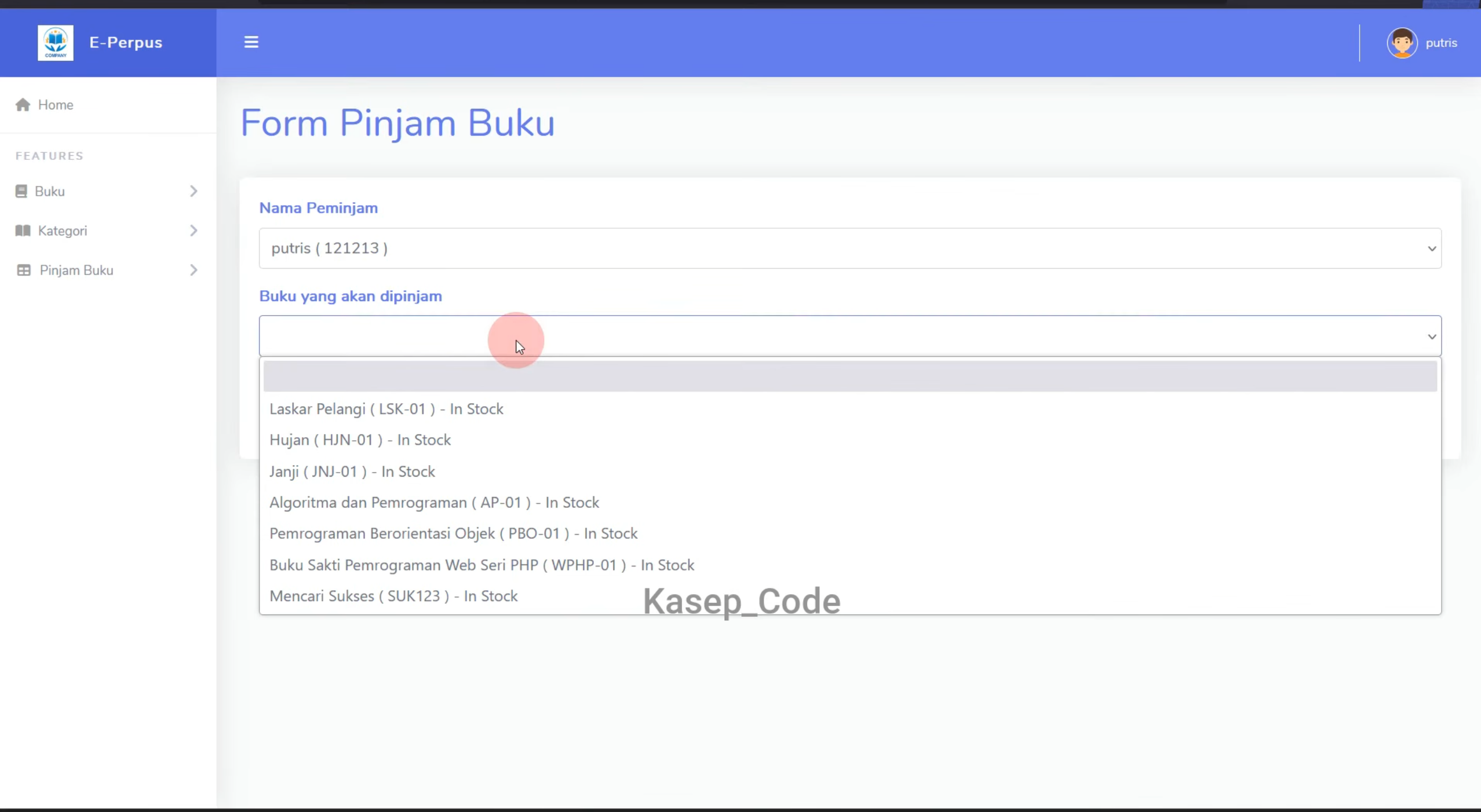 Website perpustakaan dengan PHP dan MySQL | Download source code aplikasi perpustakaan Laravel