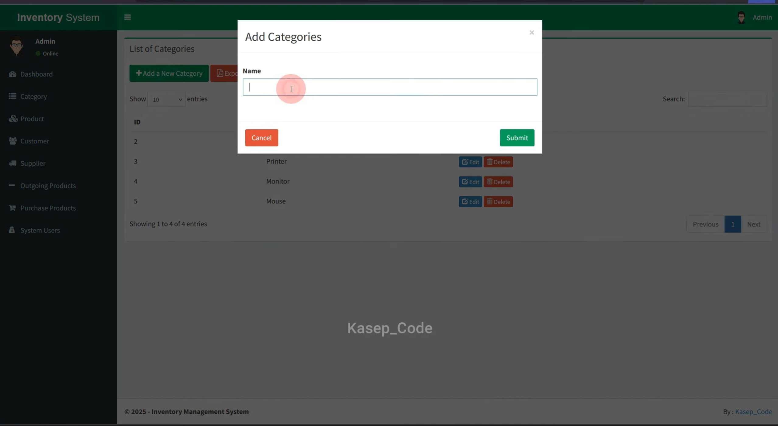 Sistem Informasi Inventaris Laravel | Source Code Website Inventaris | Aplikasi Inventaris Barang