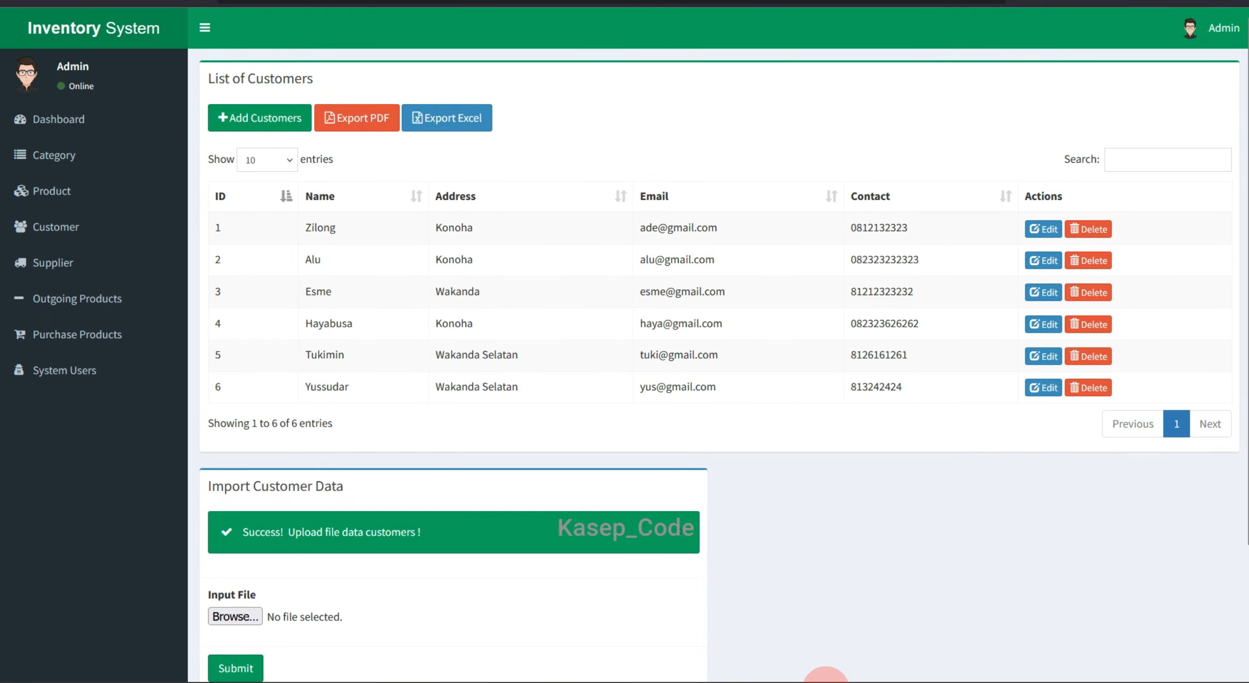 Sistem Informasi Inventaris Laravel | Source Code Website Inventaris | Aplikasi Inventaris Barang