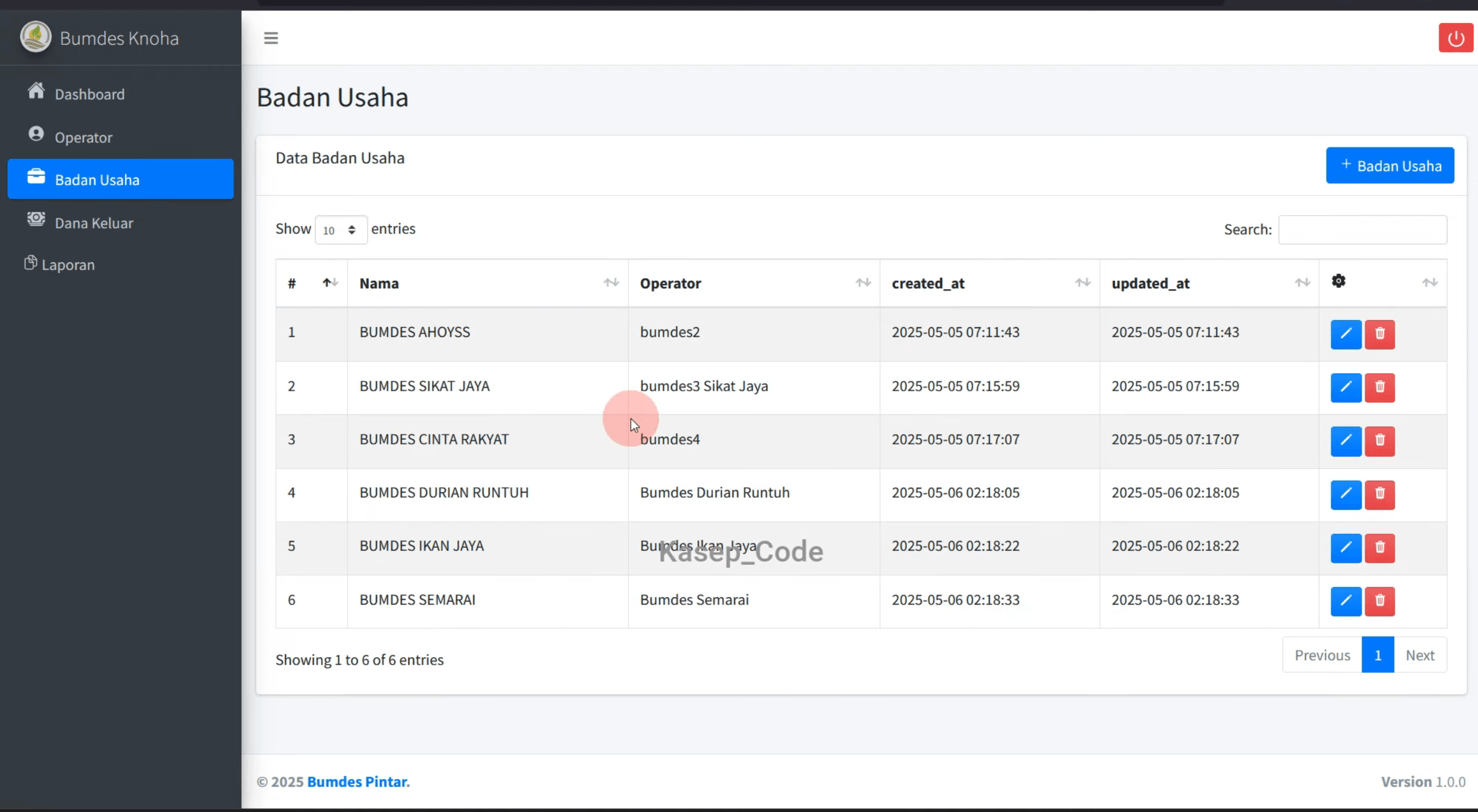 Source Code website BUMDes | Source Code Aplikasi Laporan Keuangan BUMDes | Website BUMDes Laravel
