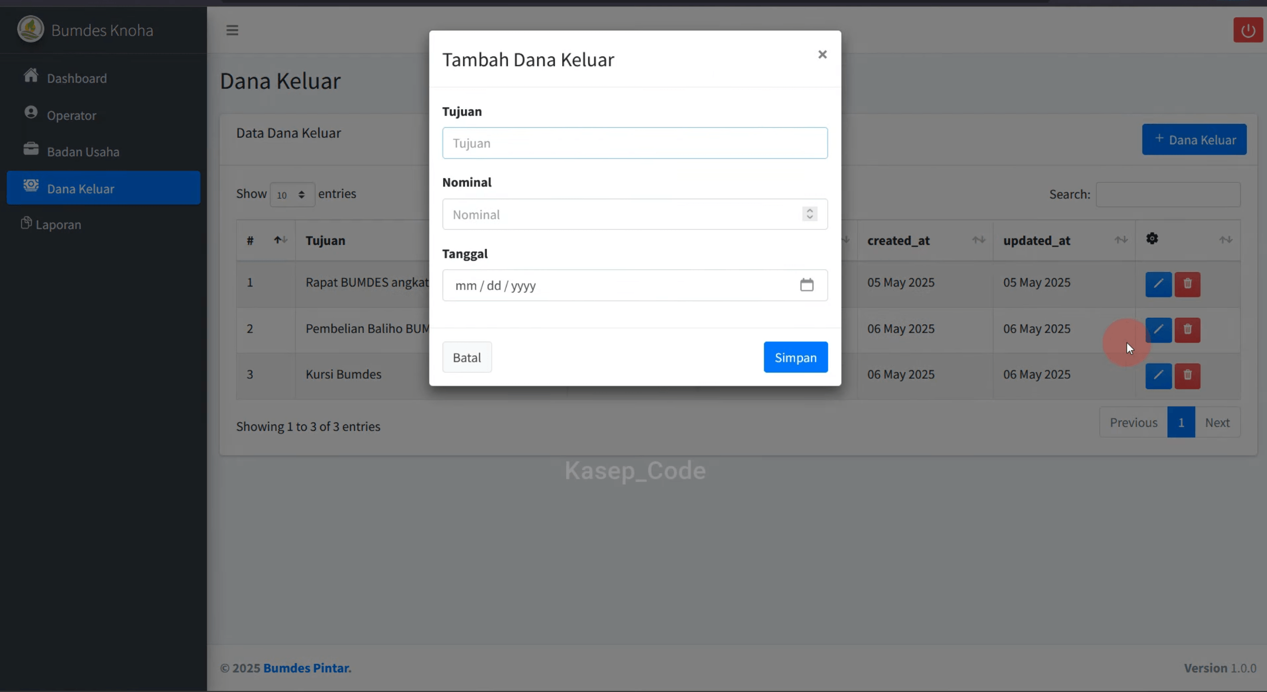 Source Code website BUMDes | Source Code Aplikasi Laporan Keuangan BUMDes | Website BUMDes Laravel