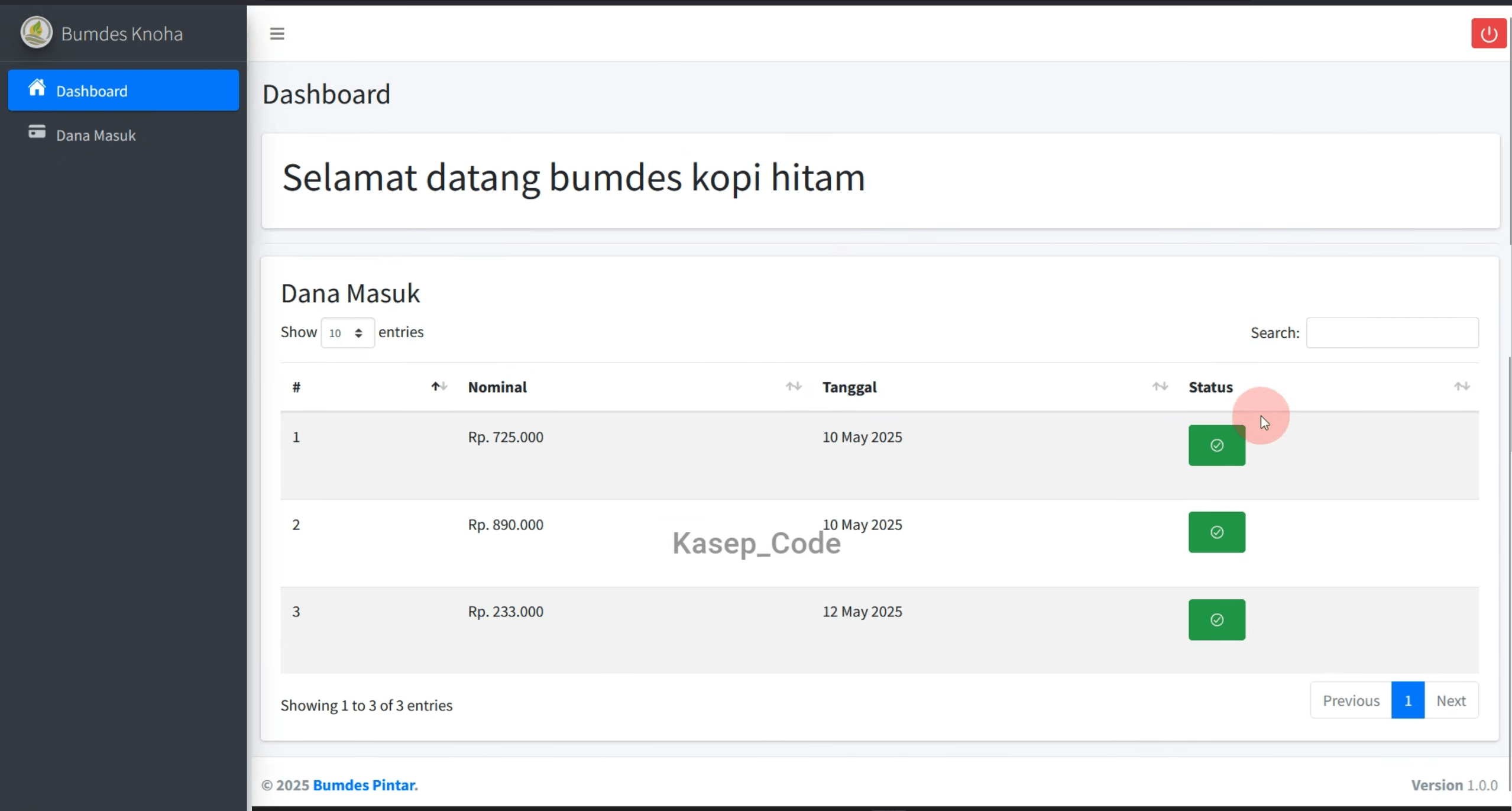 Source Code website BUMDes | Source Code Aplikasi Laporan Keuangan BUMDes | Website BUMDes Laravel