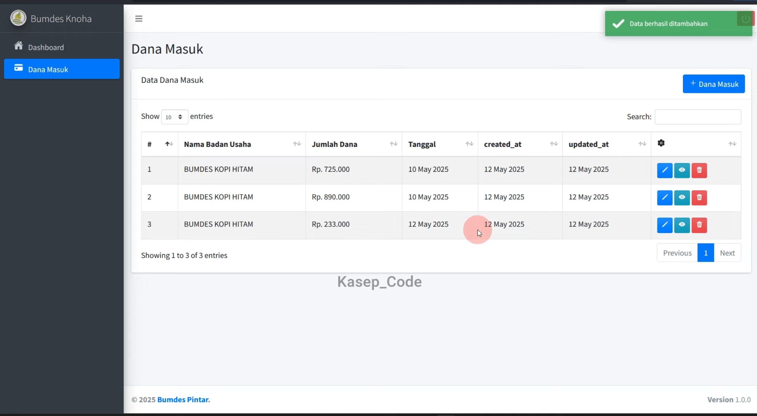 Source Code website BUMDes | Source Code Aplikasi Laporan Keuangan BUMDes | Website BUMDes Laravel
