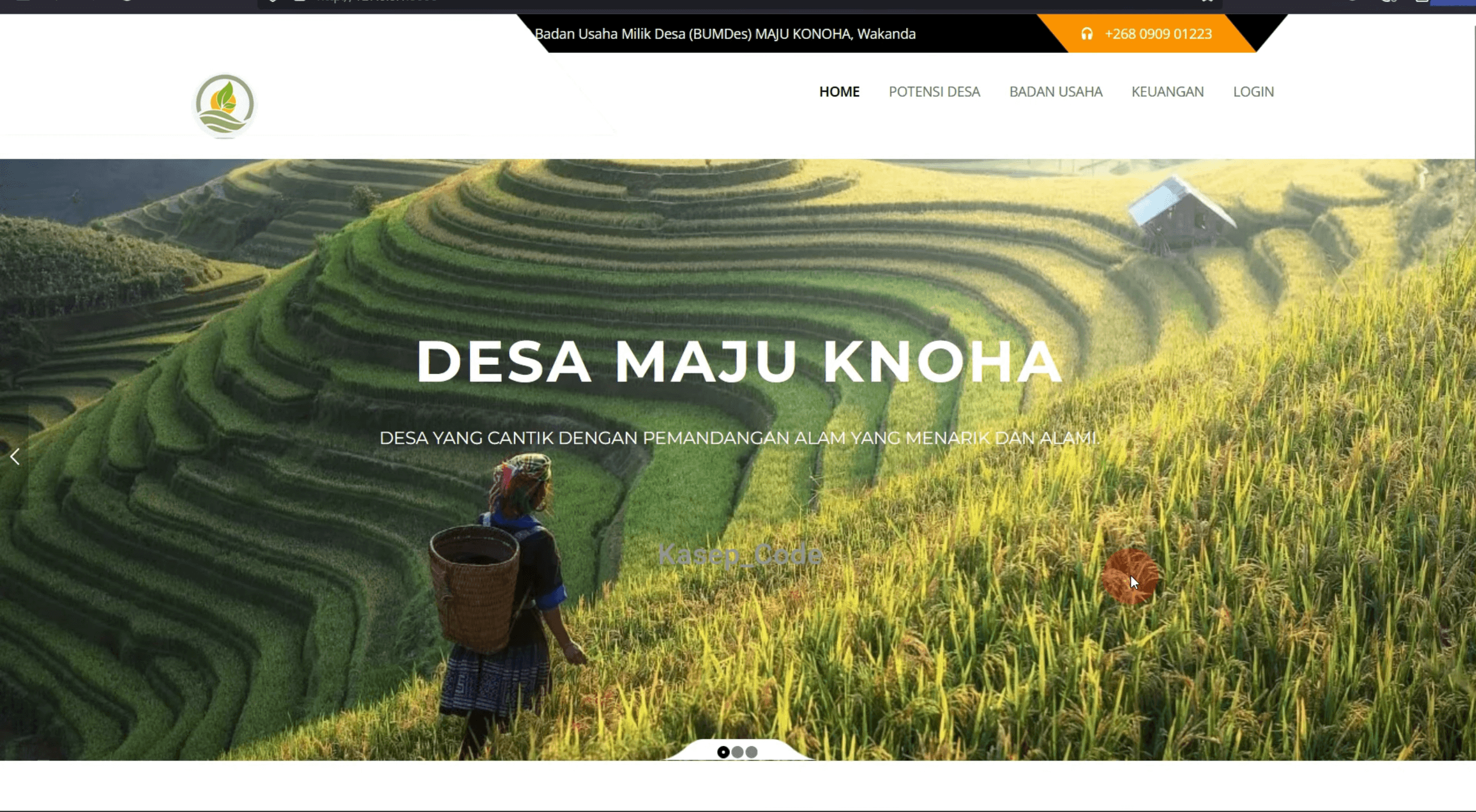 Source Code website BUMDes | Source Code Aplikasi Laporan Keuangan BUMDes | Website BUMDes Laravel