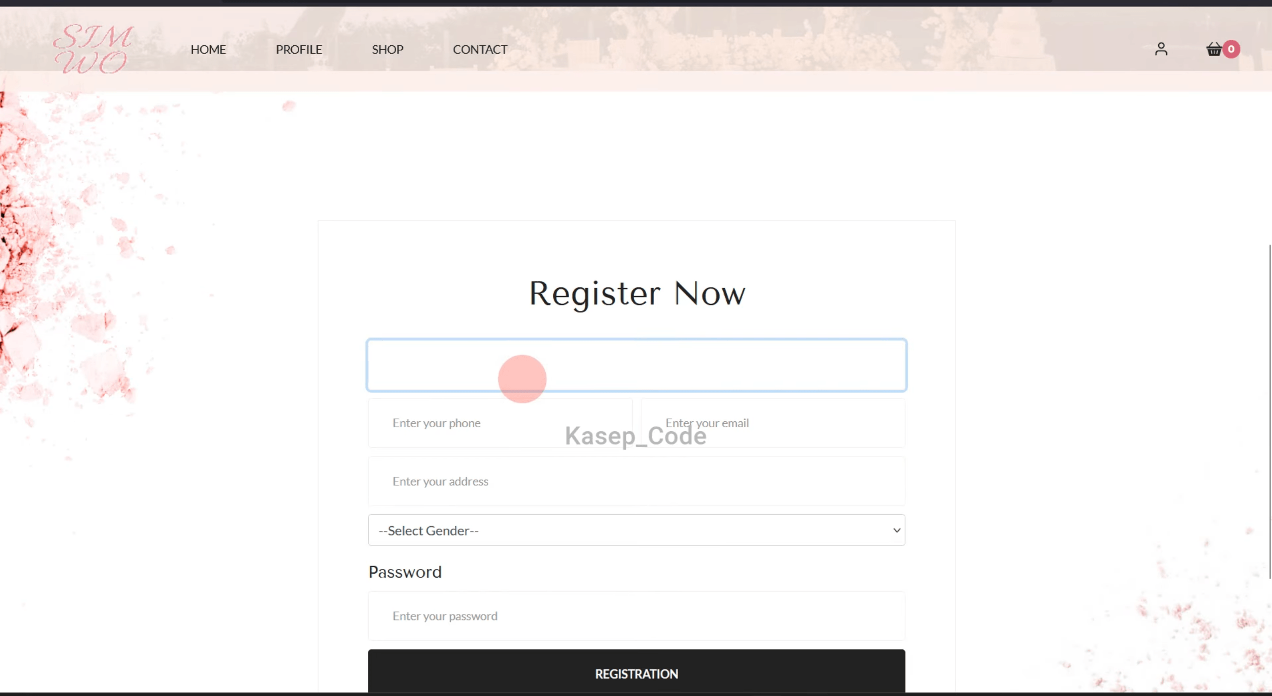 Source Code Website Pemesanan Wedding Organizer, Catering, Tenda & Souvenir | Website Pemesanan WO