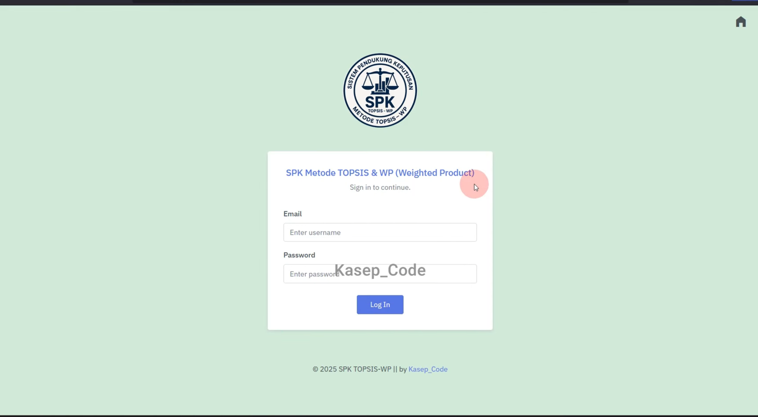 SPK metode WP dan TOPSIS | Source Code Website SPK Metode TOPSIS dan WP | SPK metode TOPSIS WP