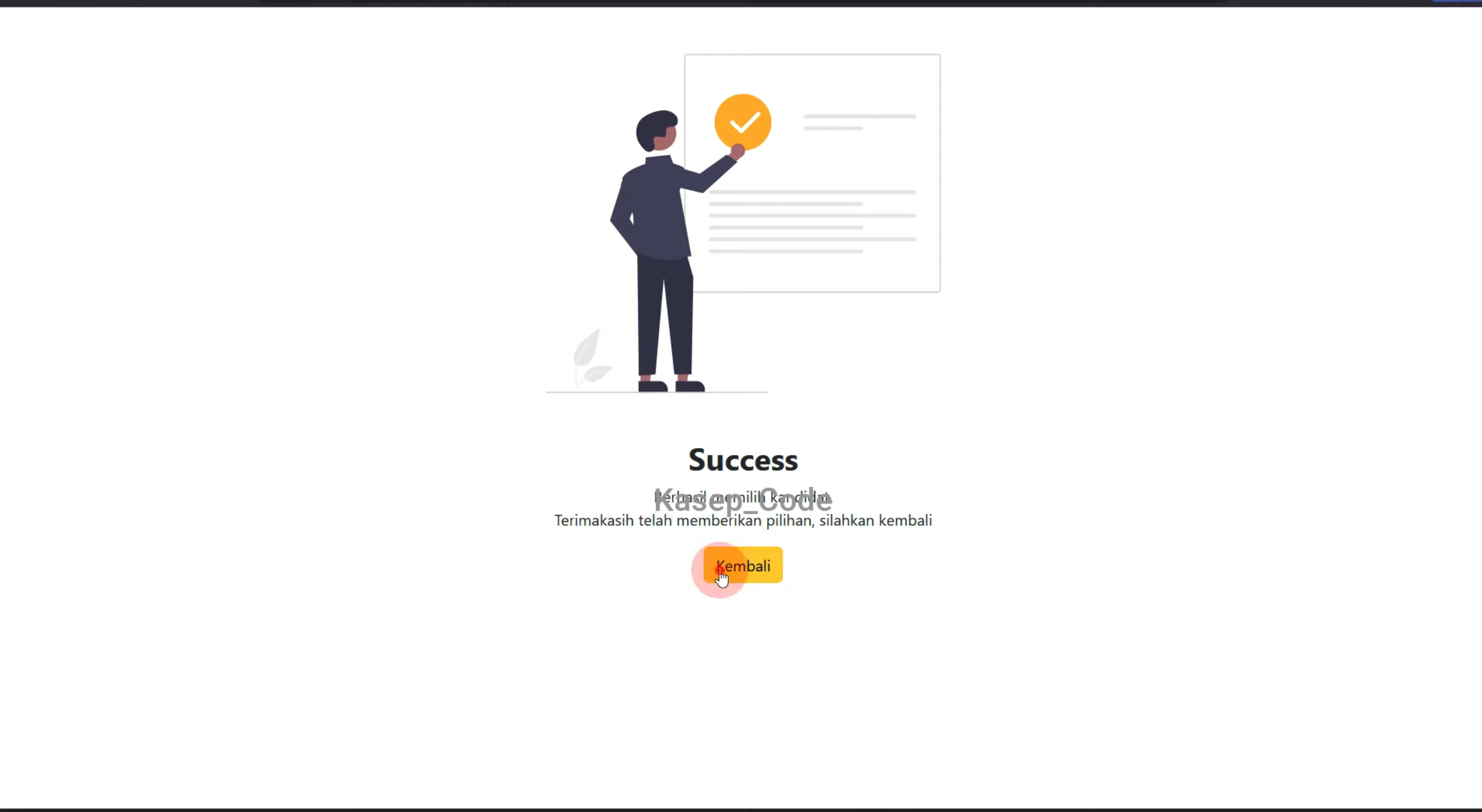Source Code Website E-Voting Laravel | Source Code Aplikasi Pemilihan | Website Voting Online