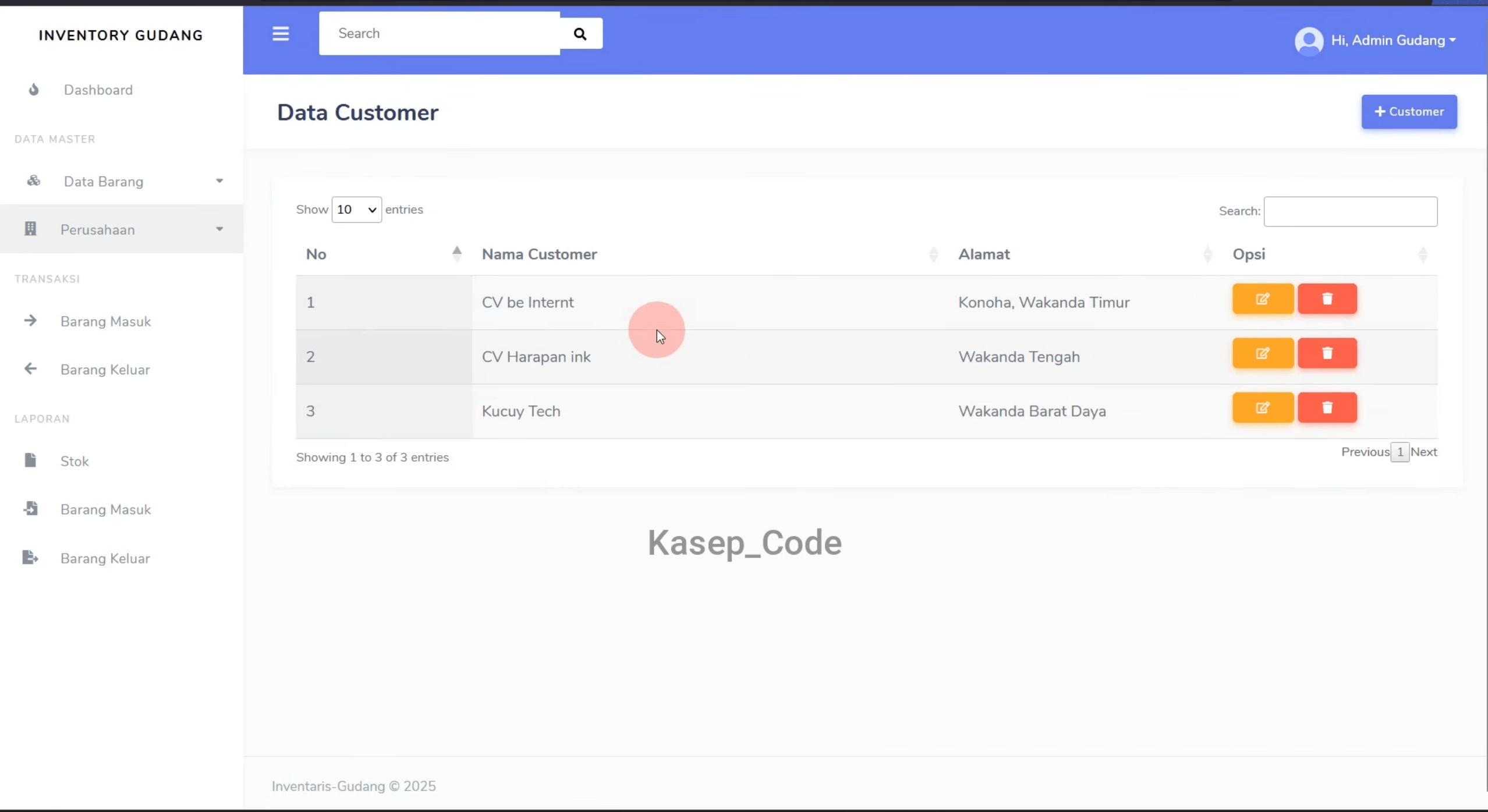 Source Code Website Inventaris Gudang Laravel | Website Laporan Stok Barang Gudang| Inventory System