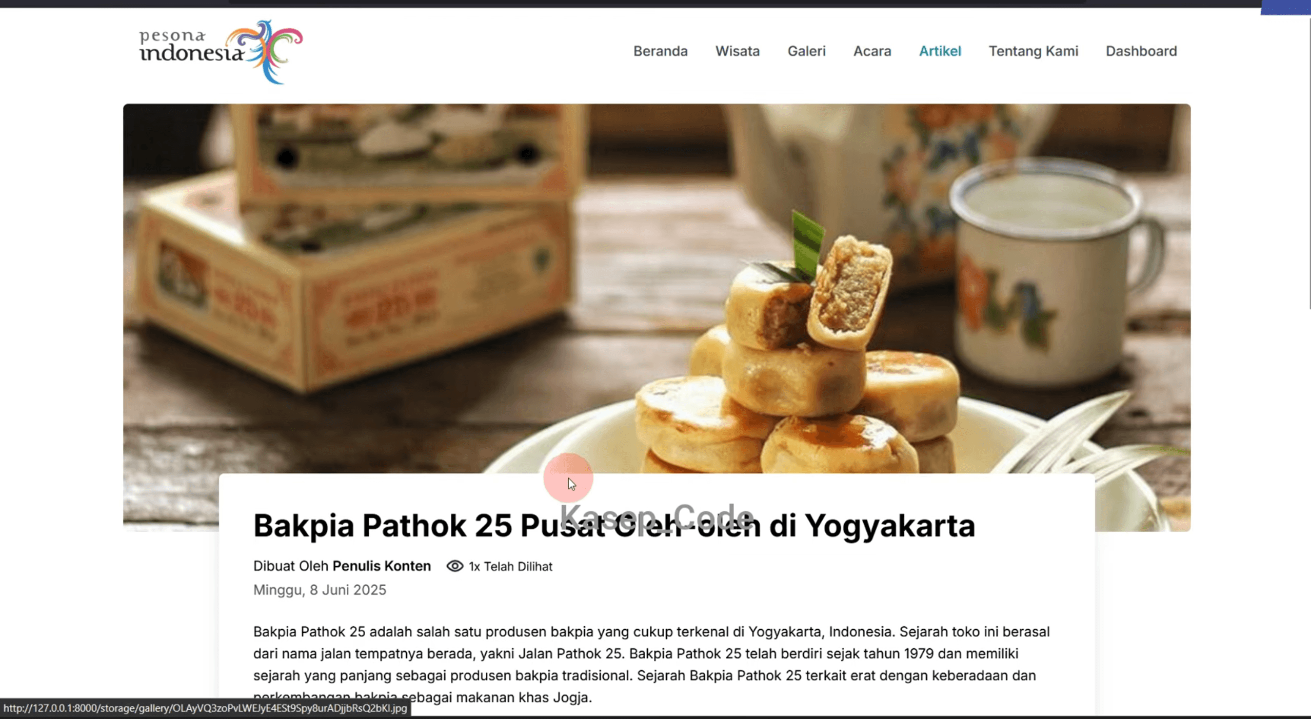Source Code Laravel Website Wisata | Website Pariwisata Laravel | Sistem Pengelolaan Wisata Laravel