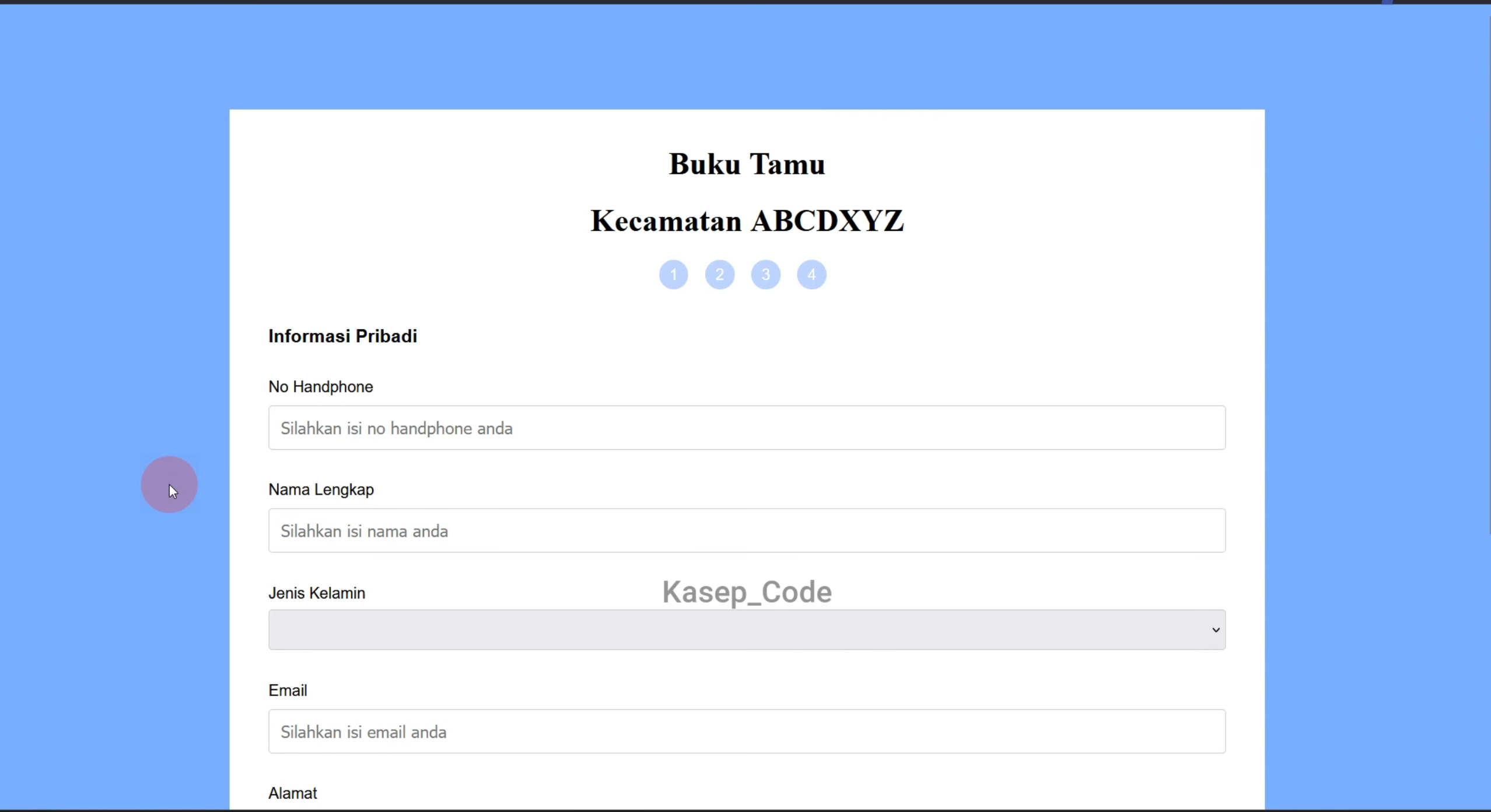Source Code Website Buku Tamu Laravel | Aplikasi Buku Tamu Berbasis Web | Source Code Web Buku Tamu