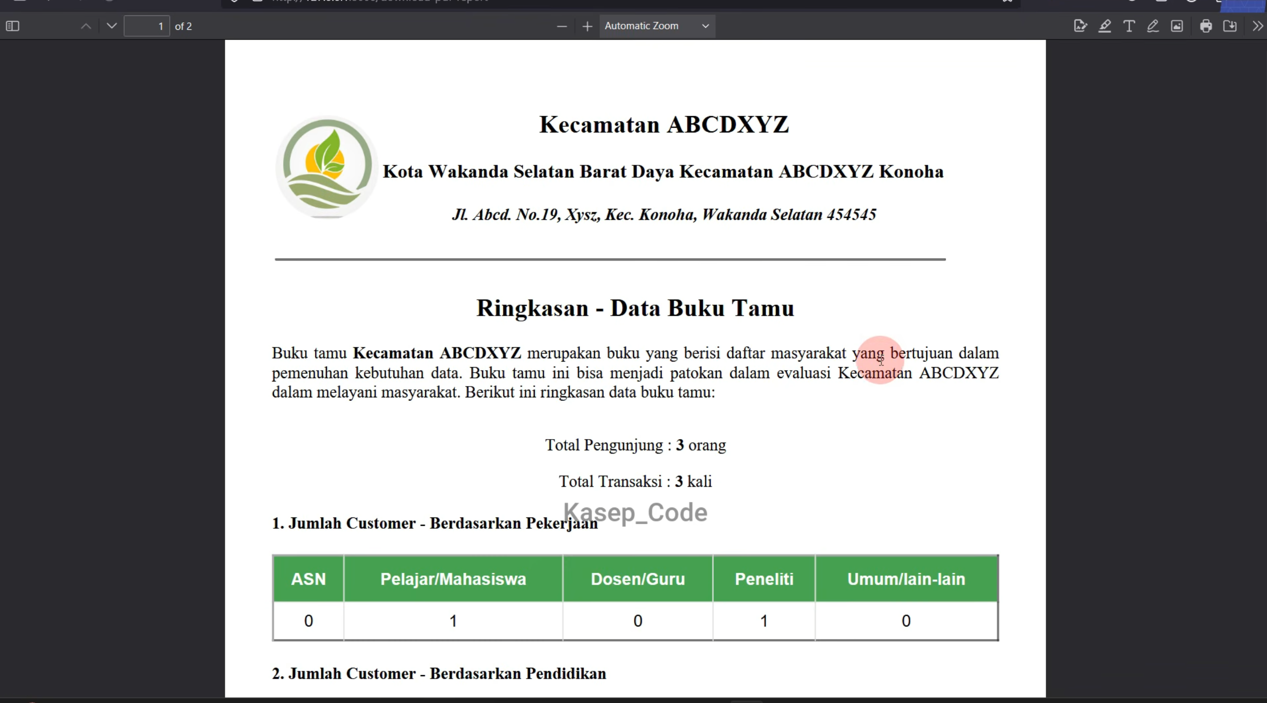 Source Code Website Buku Tamu Laravel | Aplikasi Buku Tamu Berbasis Web | Source Code Web Buku Tamu