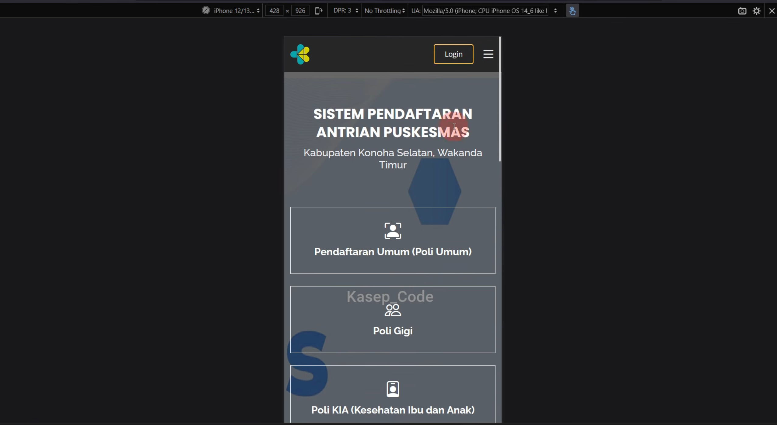 Source Code Aplikasi Antrian Online Laravel | Source Code Sistem Antrian Online | Web Antrian Online