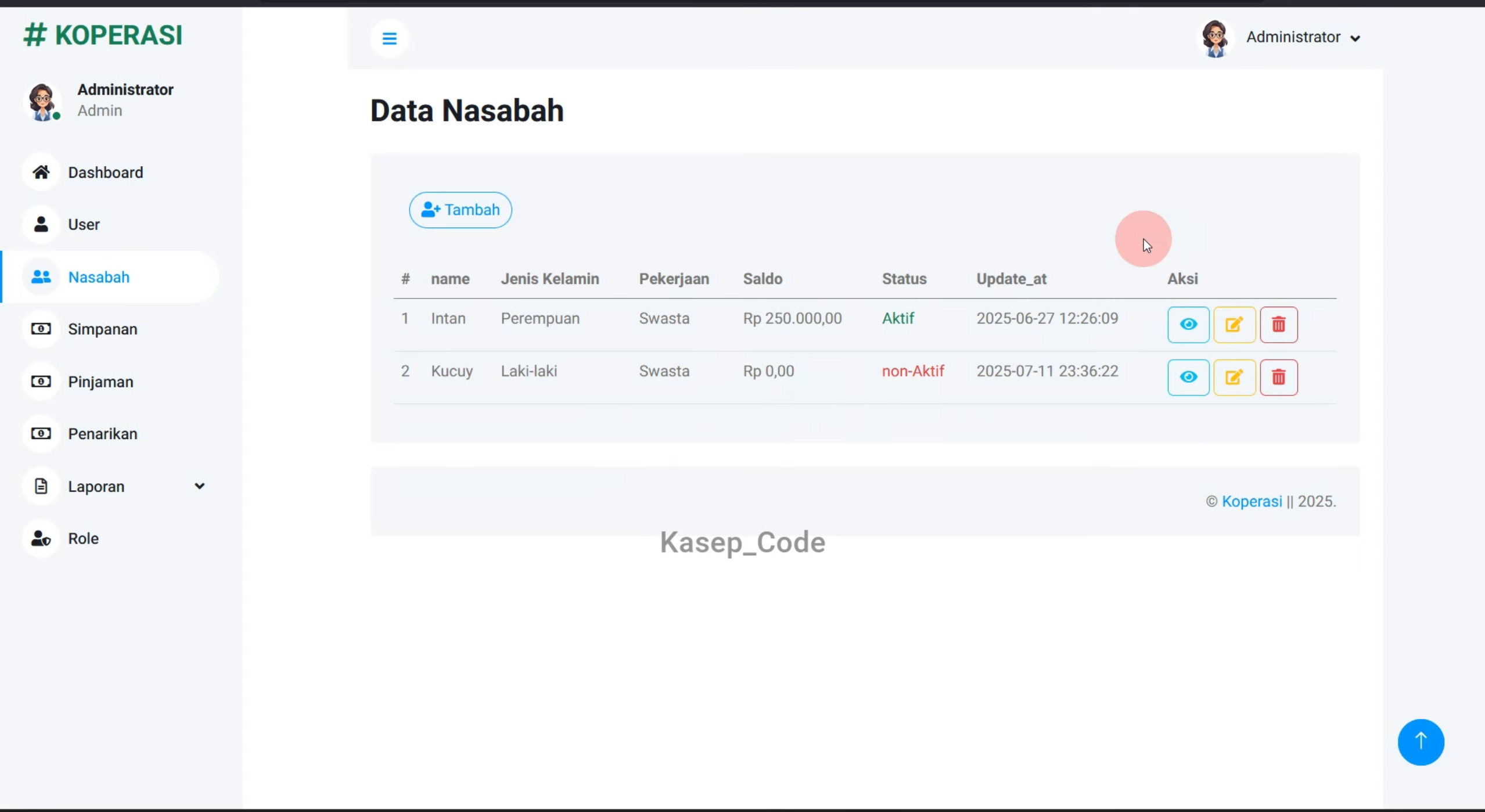 Source Code Aplikasi Koperasi Simpan Pinjam | Source Code Website Koperasi Simpan Pinjam Laravel