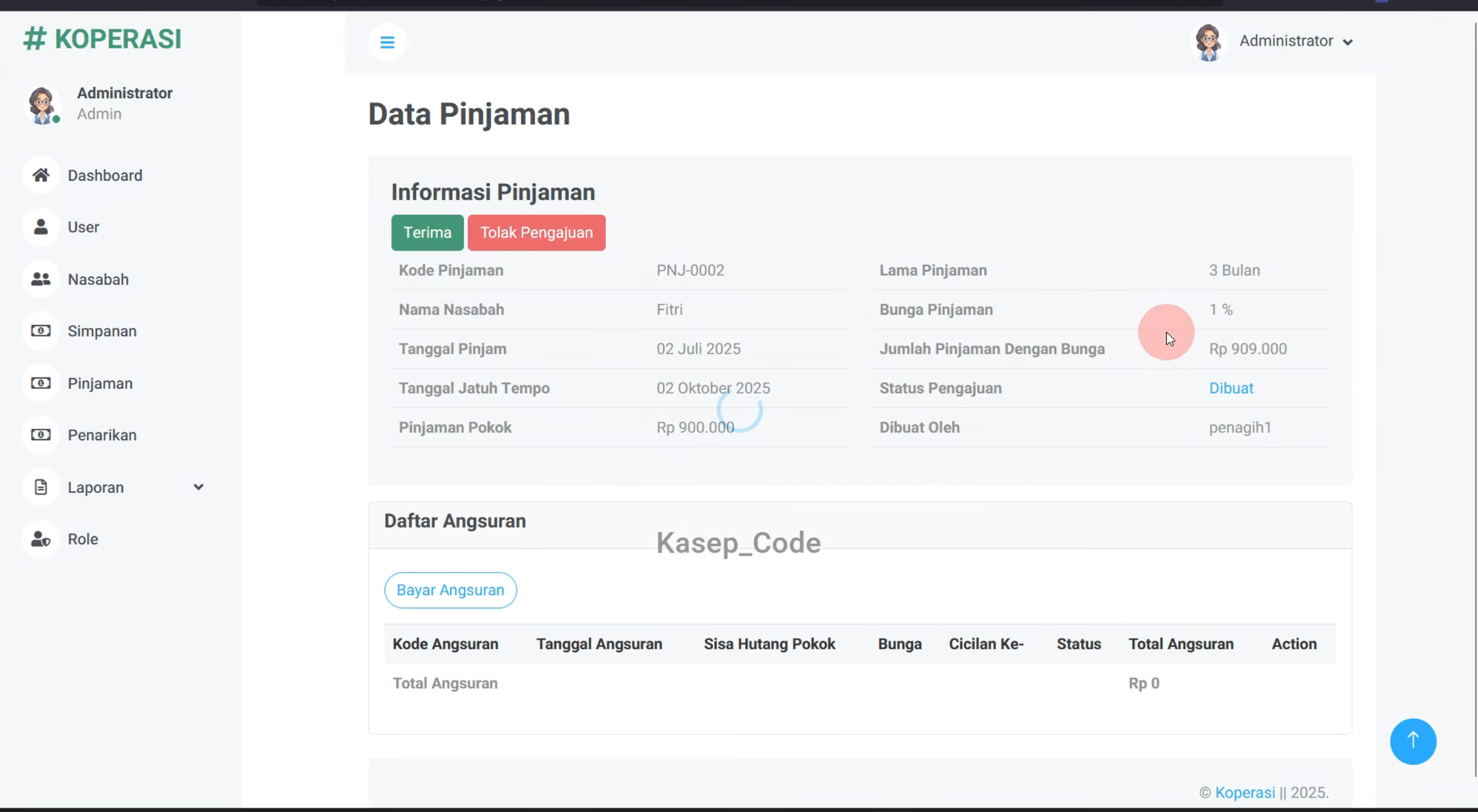 Source Code Aplikasi Koperasi Simpan Pinjam | Source Code Website Koperasi Simpan Pinjam Laravel