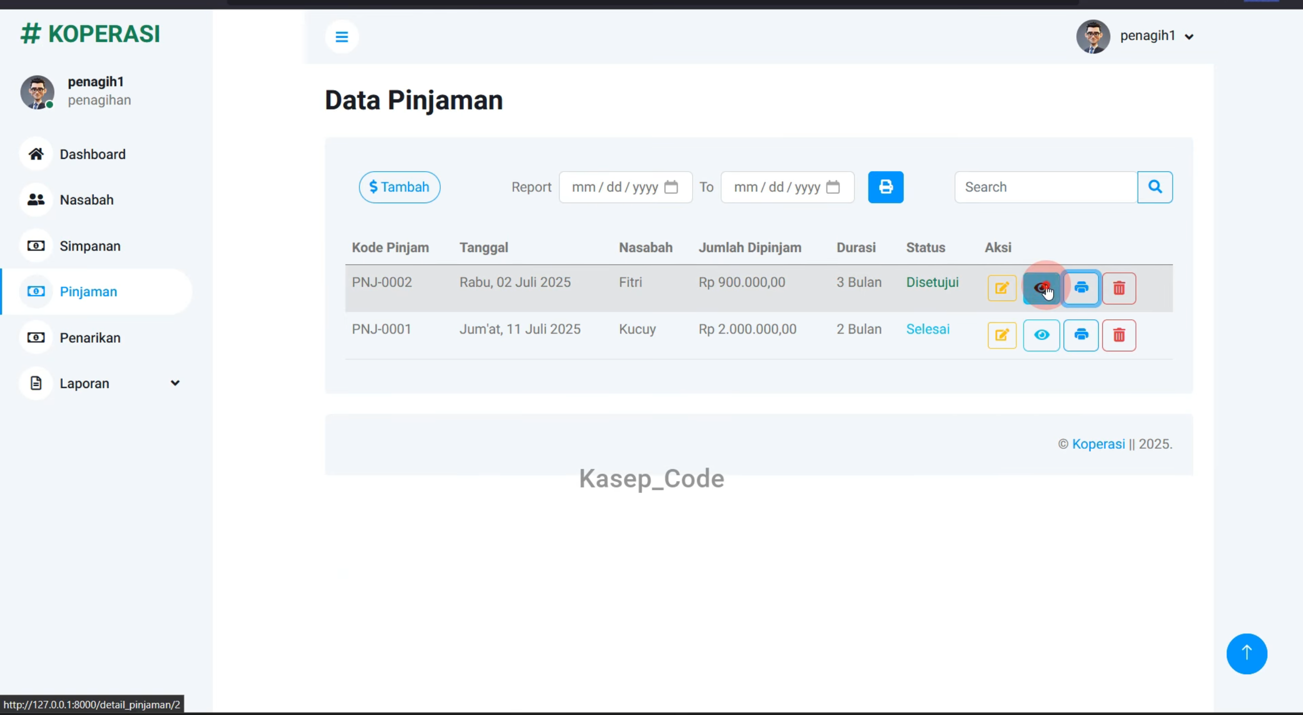 Source Code Aplikasi Koperasi Simpan Pinjam | Source Code Website Koperasi Simpan Pinjam Laravel