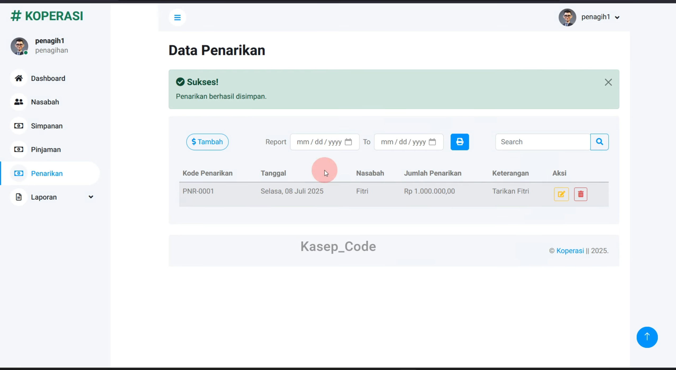 Source Code Aplikasi Koperasi Simpan Pinjam | Source Code Website Koperasi Simpan Pinjam Laravel