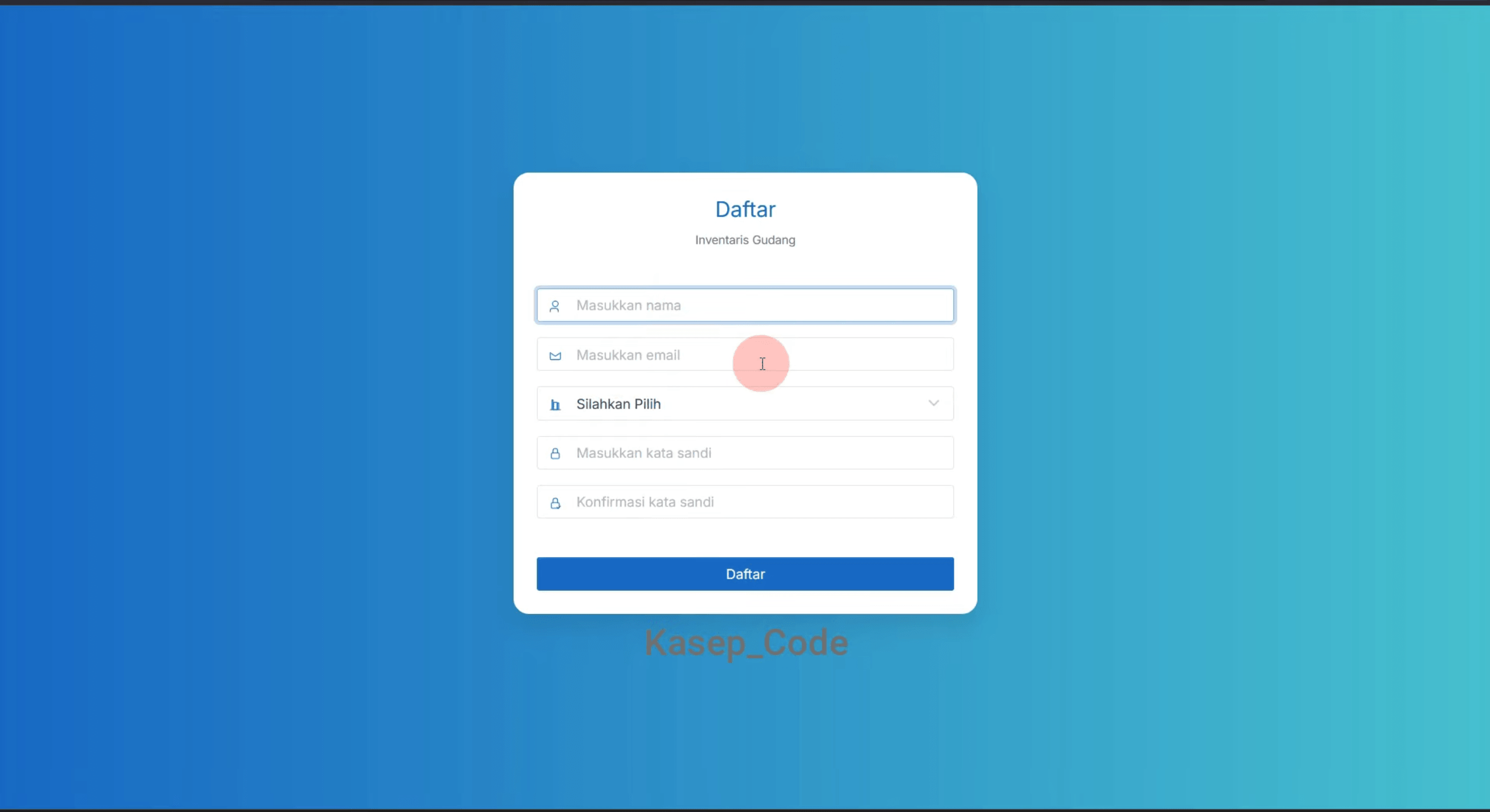 Source Code Aplikasi Pengadaan Barang Laravel | Website Pengadaan & Permintaan Barang Multi User