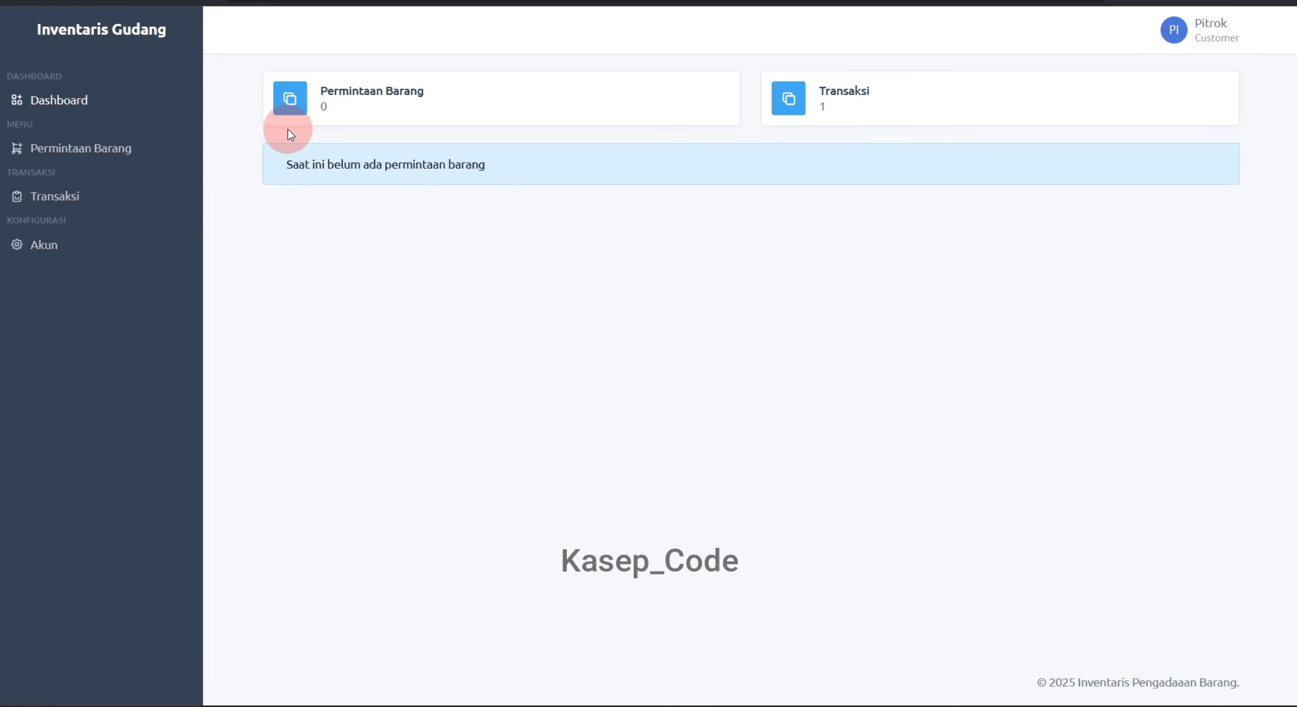 Source Code Aplikasi Pengadaan Barang Laravel | Website Pengadaan & Permintaan Barang Multi User