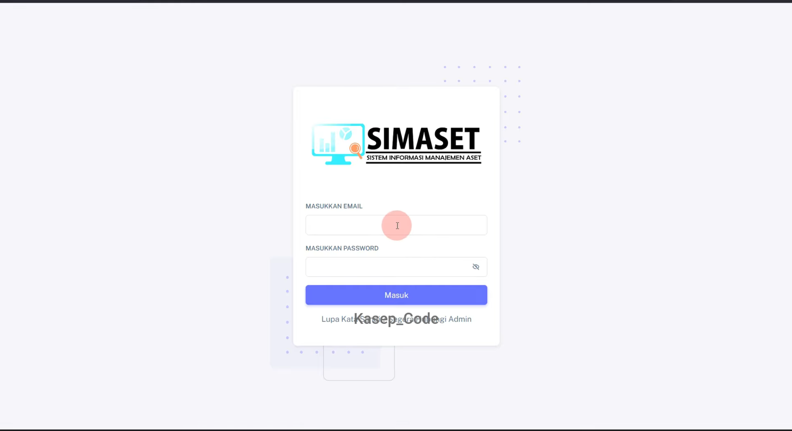 Source Code Website SIMASET Laravel | Sistem Informasi Manajemen Aset Desa, BUMDES Multi User