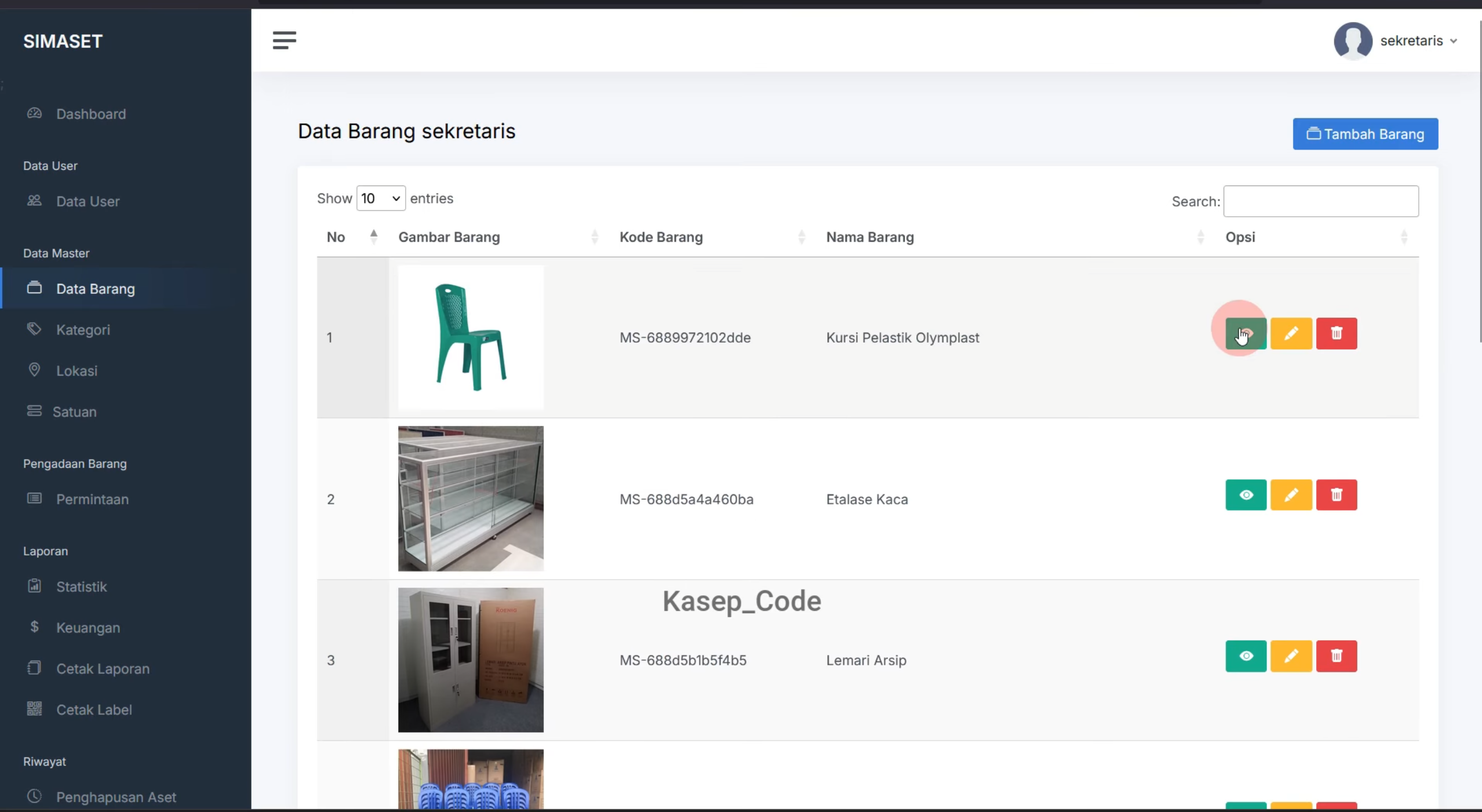 Source Code Website SIMASET Laravel | Sistem Informasi Manajemen Aset Desa, BUMDES Multi User