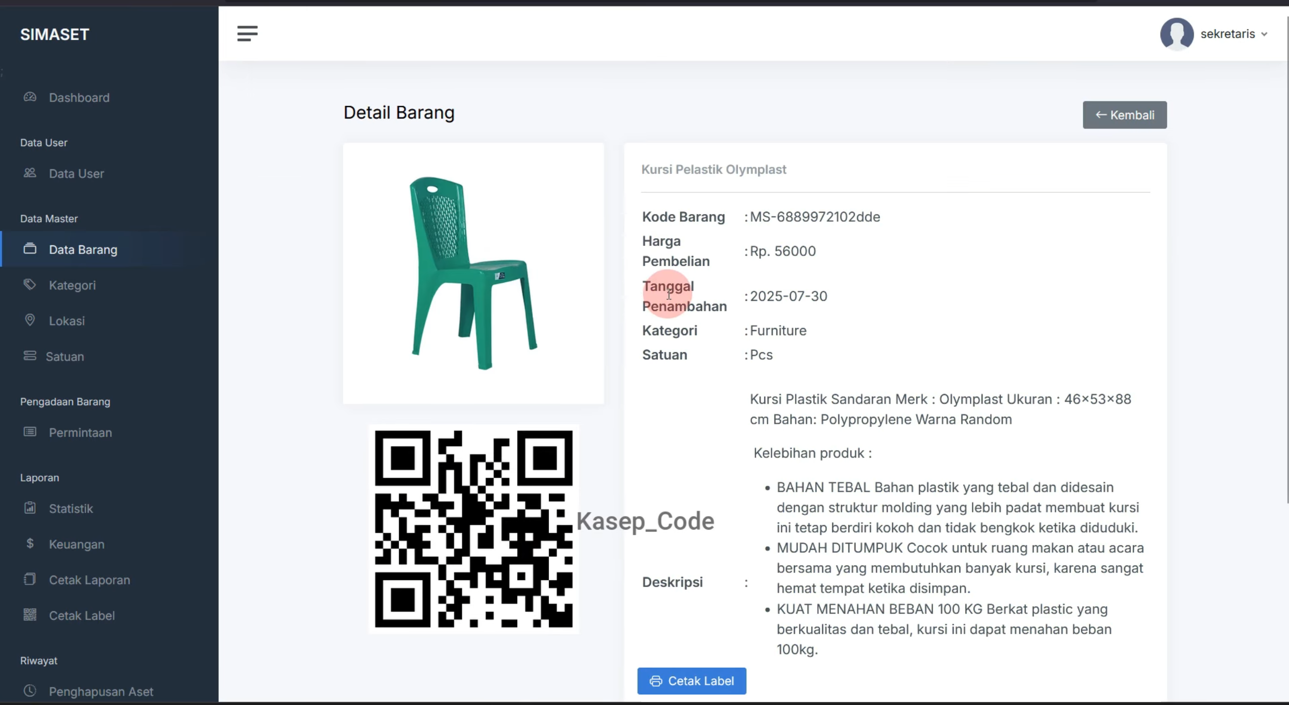 Source Code Website SIMASET Laravel | Sistem Informasi Manajemen Aset Desa, BUMDES Multi User