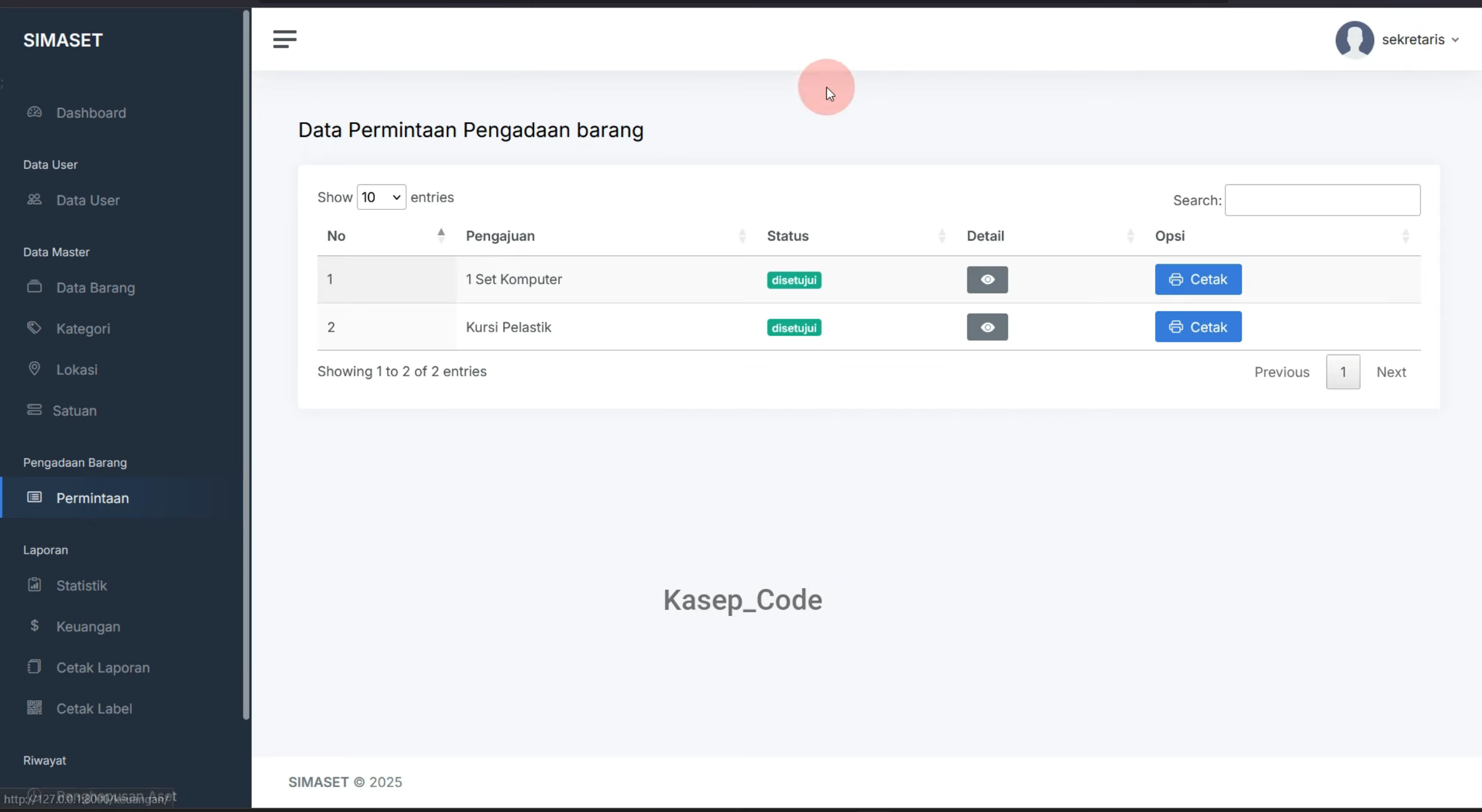 Source Code Website SIMASET Laravel | Sistem Informasi Manajemen Aset Desa, BUMDES Multi User